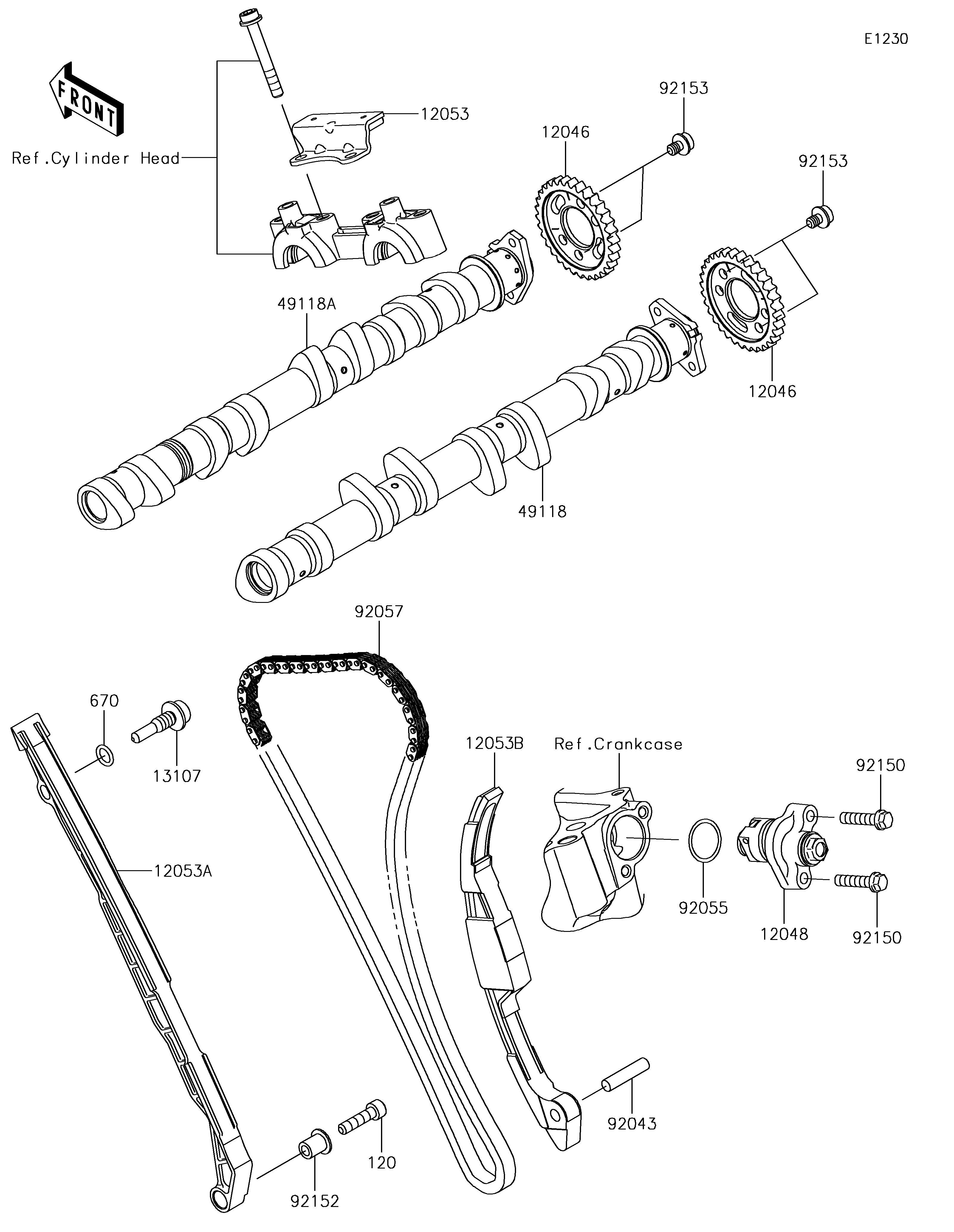 Camshaft(s)/Tensioner