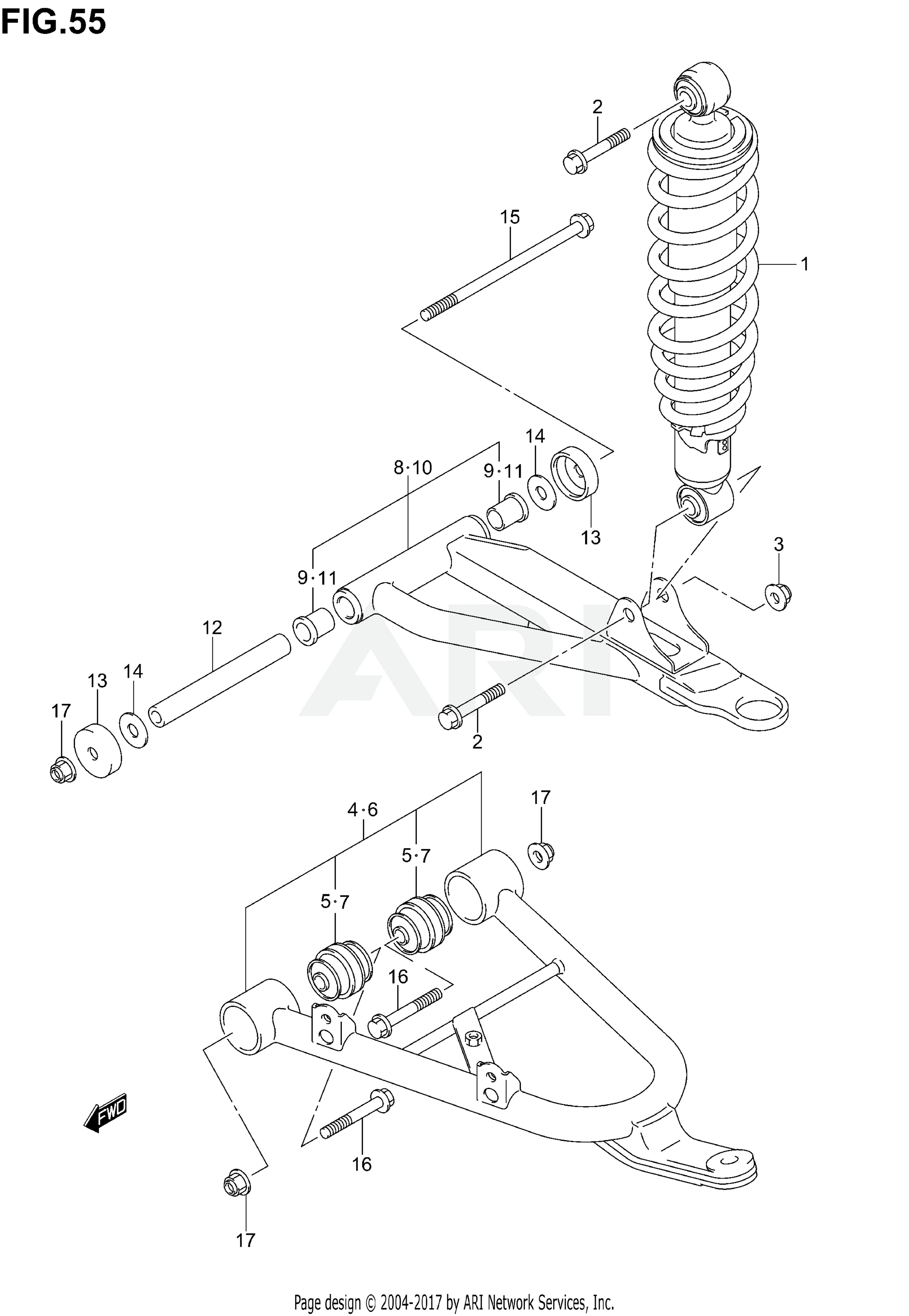 FRONT SUSPENSION ARM