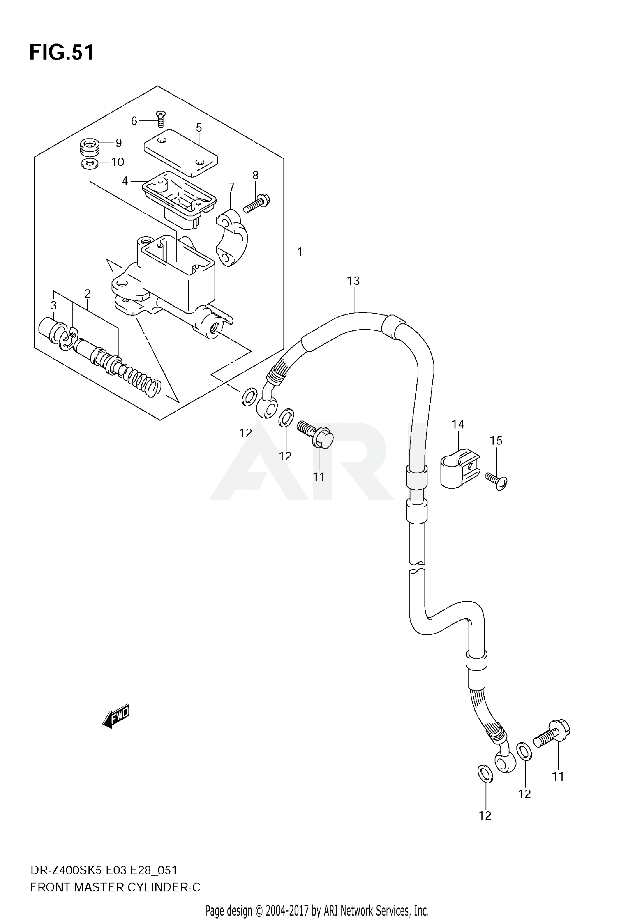 FRONT MASTER CYLINDER