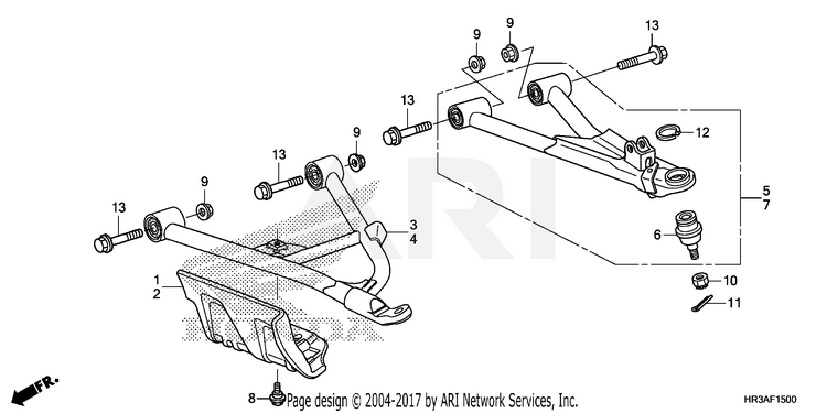 FRONT ARM