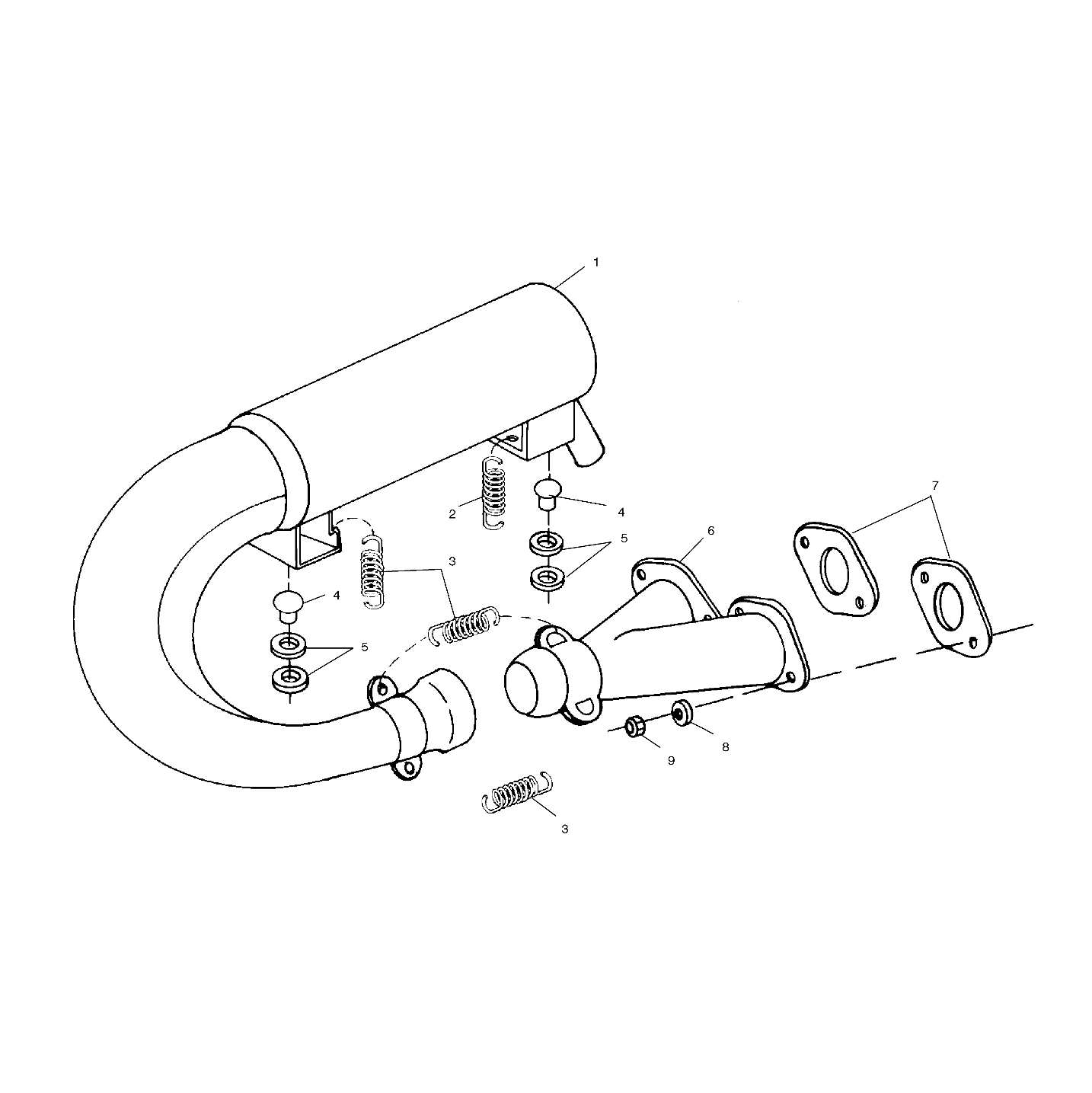 EXHAUST SYSTEM - S03LT3AS (4977787778B10)