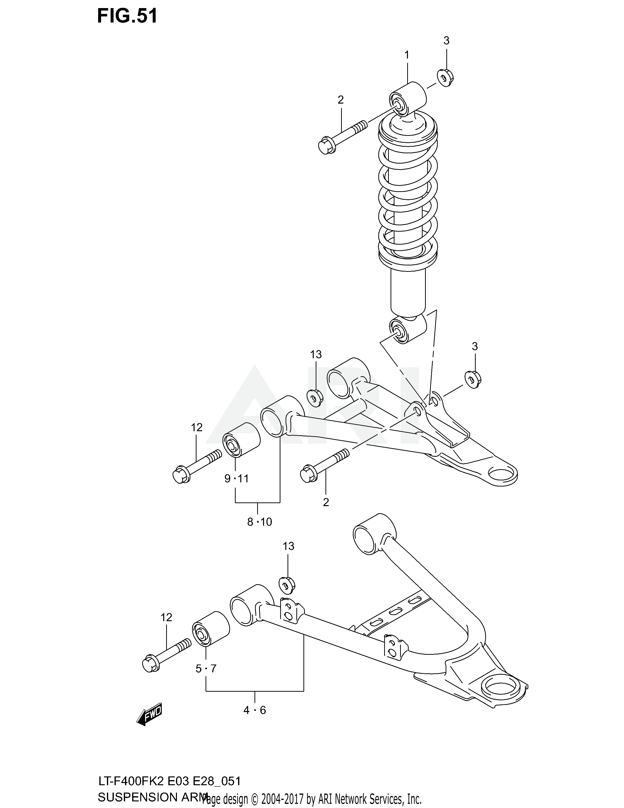 SUSPENSION ARM