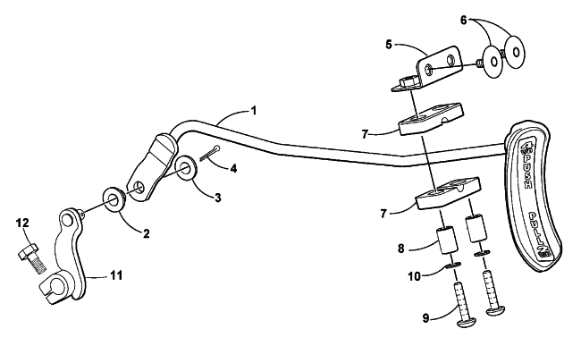 FRONT SHIFT LINKAGE ASSEMBLY