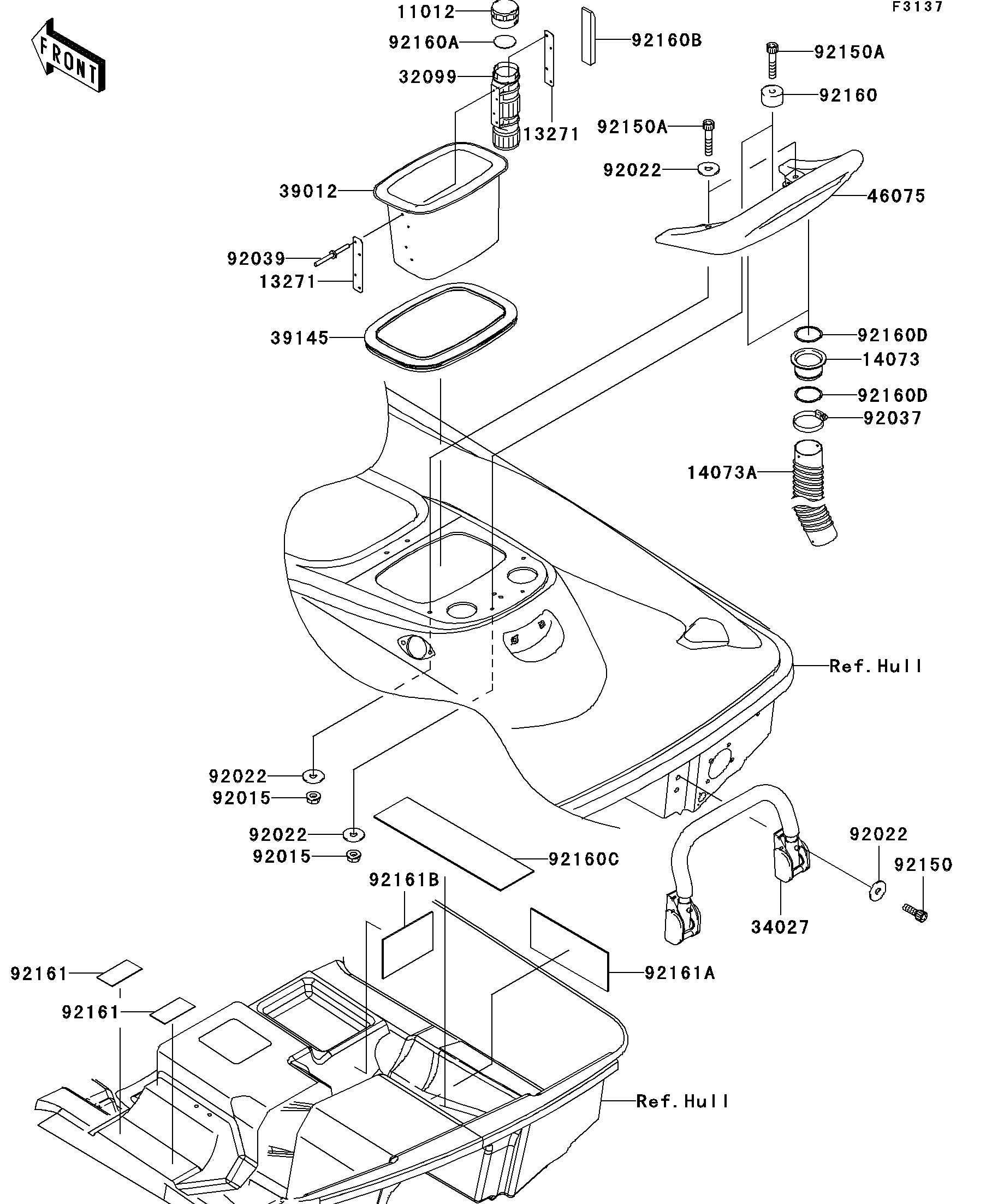 Hull Rear Fittings