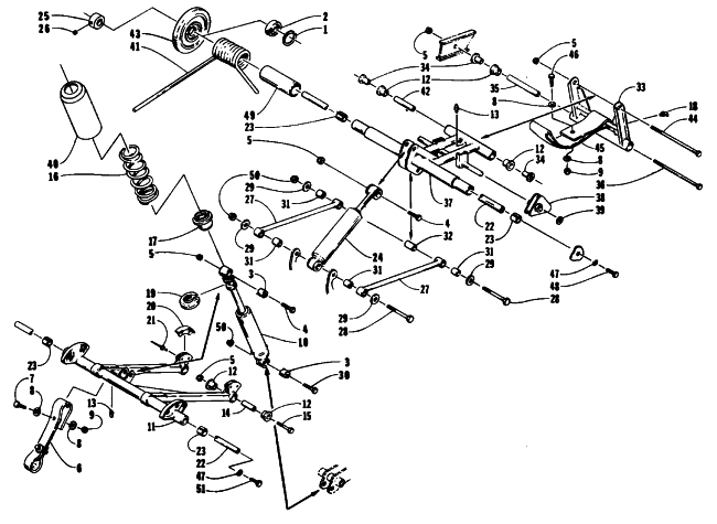 REAR SUSPENSION ARM ASSEMBLIES