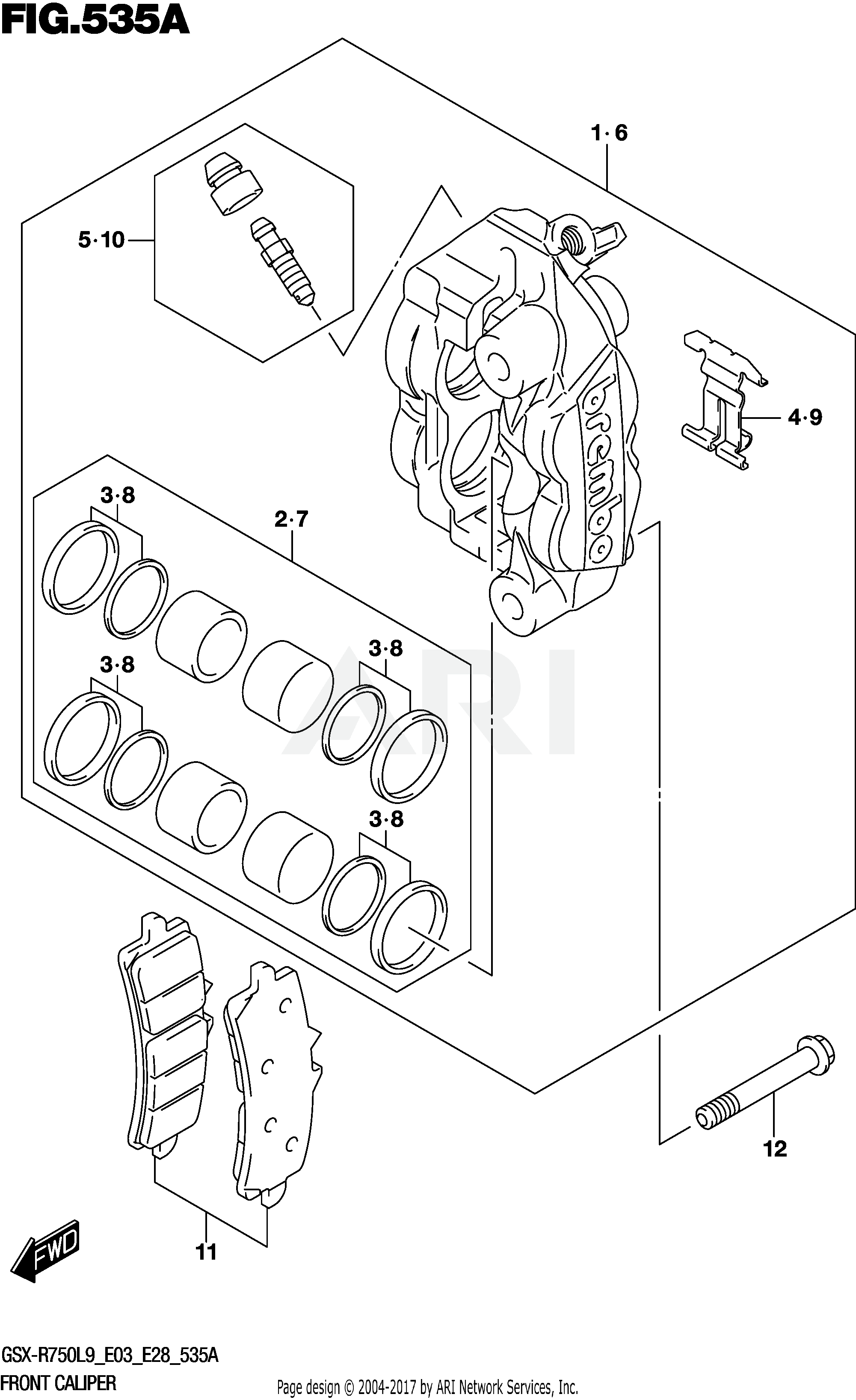 FRONT CALIPER