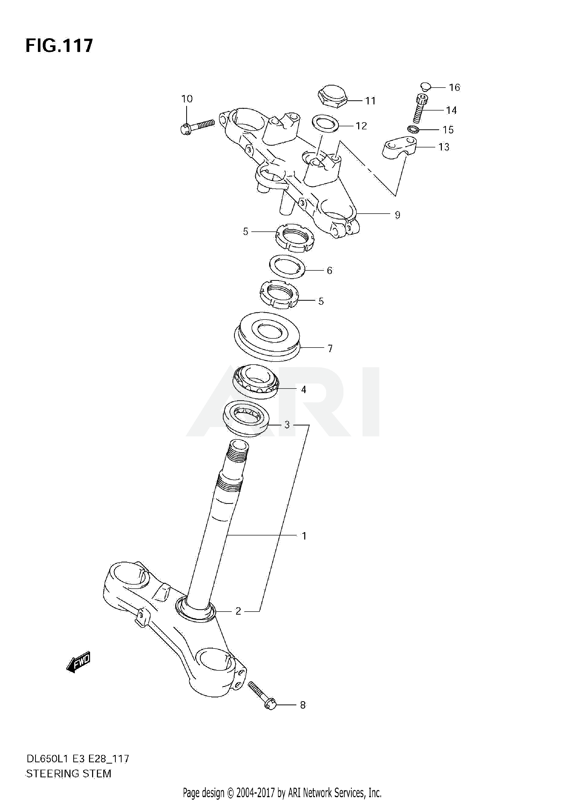 STEERING STEM