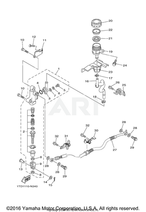 REAR MASTER CYLINDER