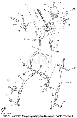 FRONT MASTER CYLINDER