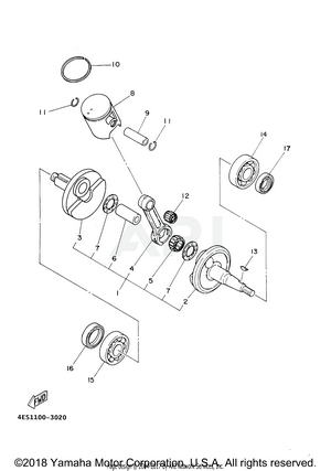 CRANKSHAFT PISTON