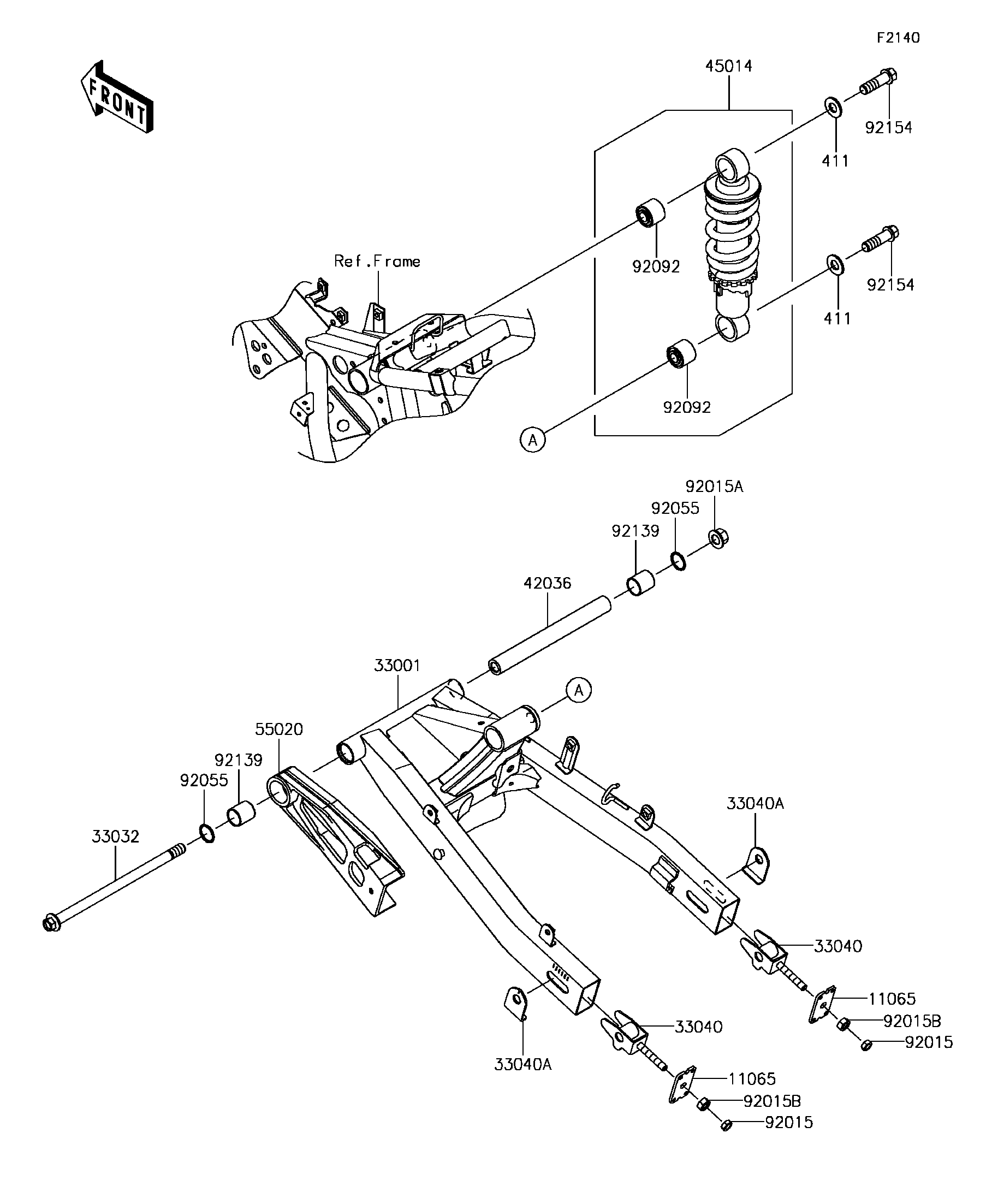 Swingarm/Shock Absorber