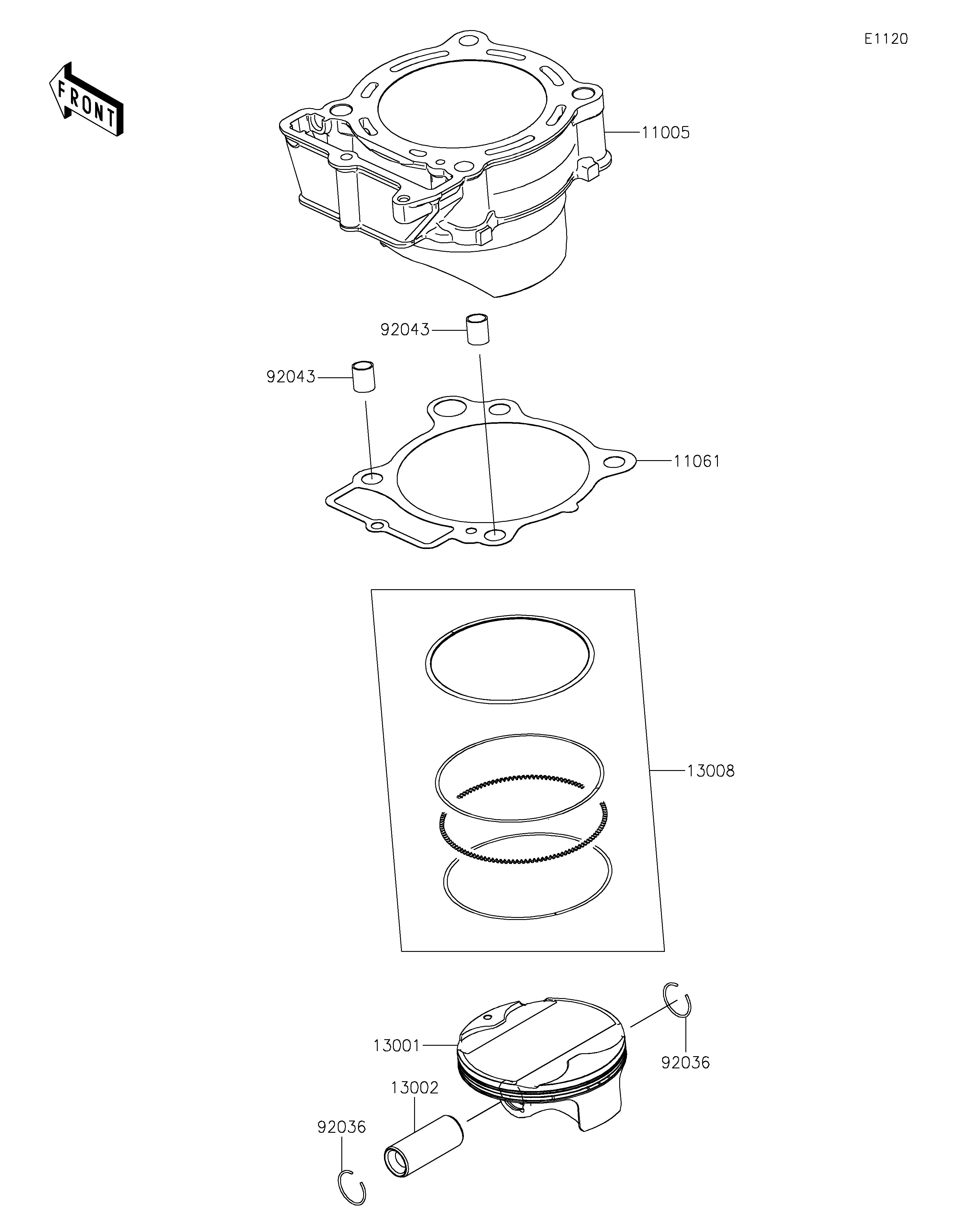 Cylinder/Piston(s)