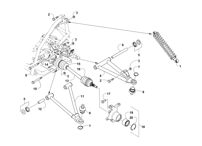 FRONT SUSPENSION ASSEMBLY