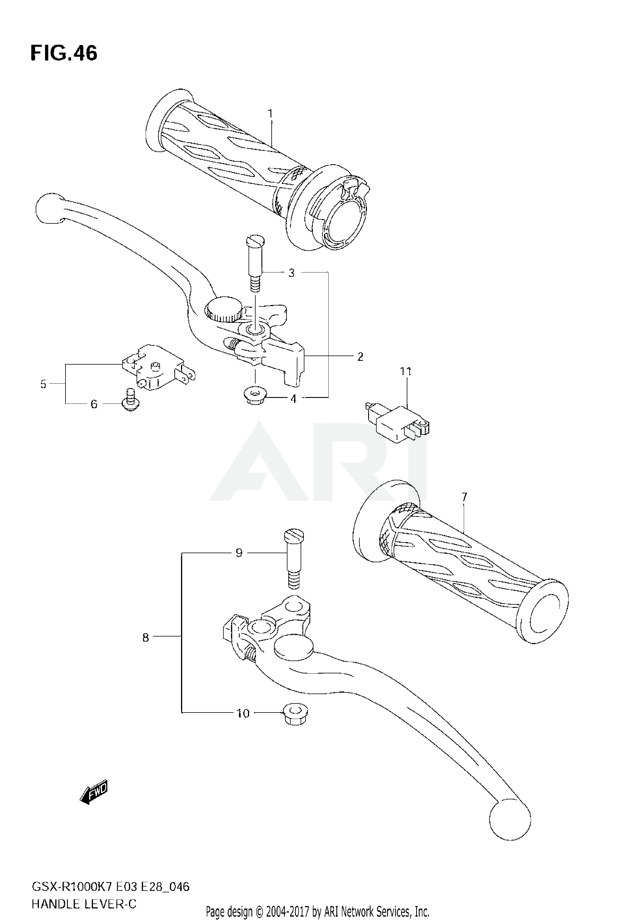 HANDLE LEVER