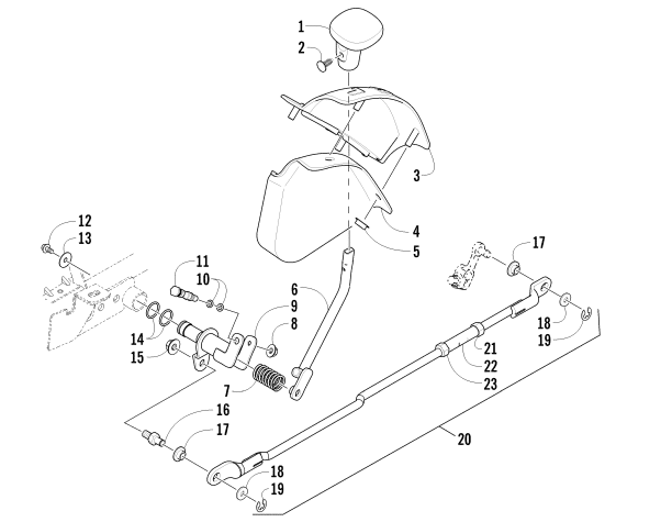 SHIFT LEVER ASSEMBLY