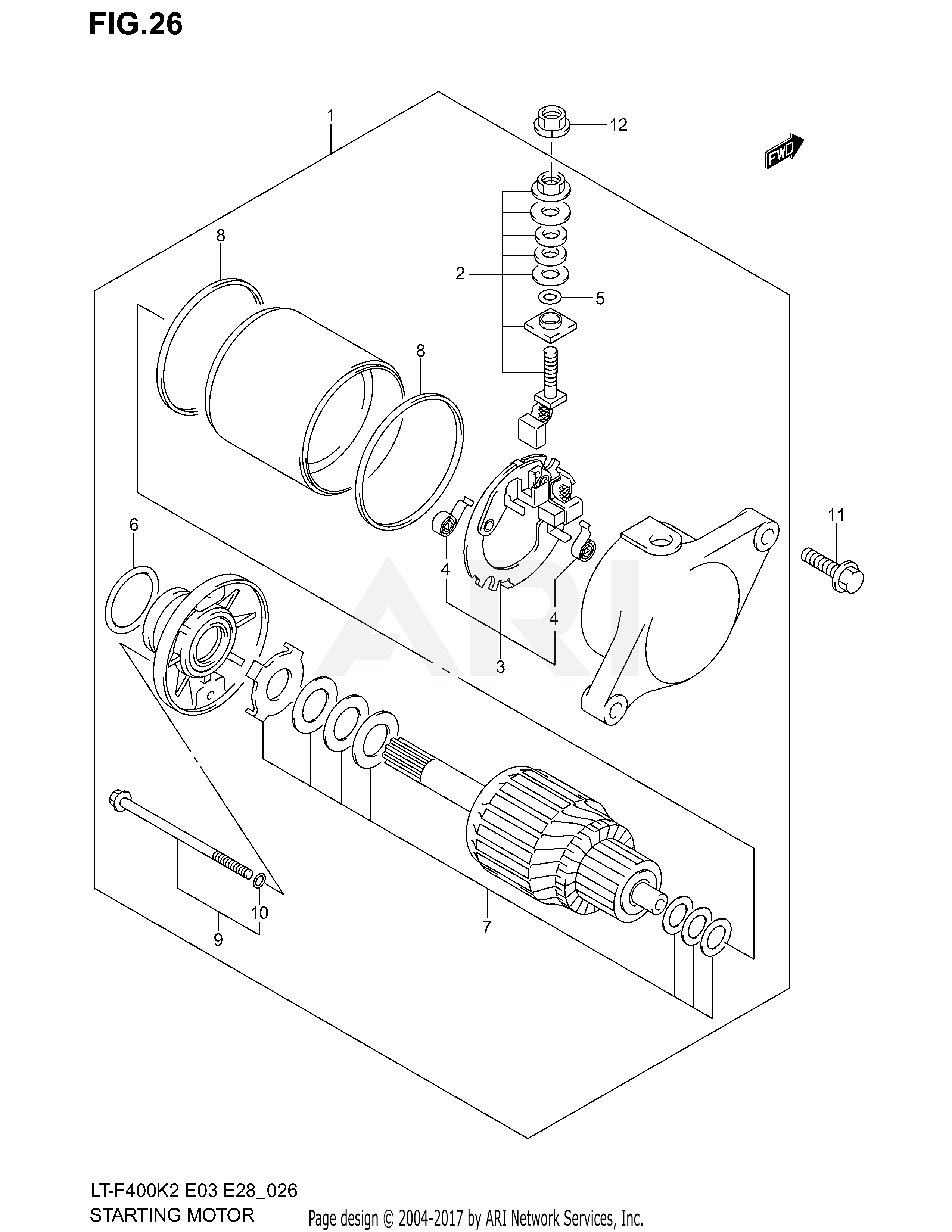 STARTING MOTOR