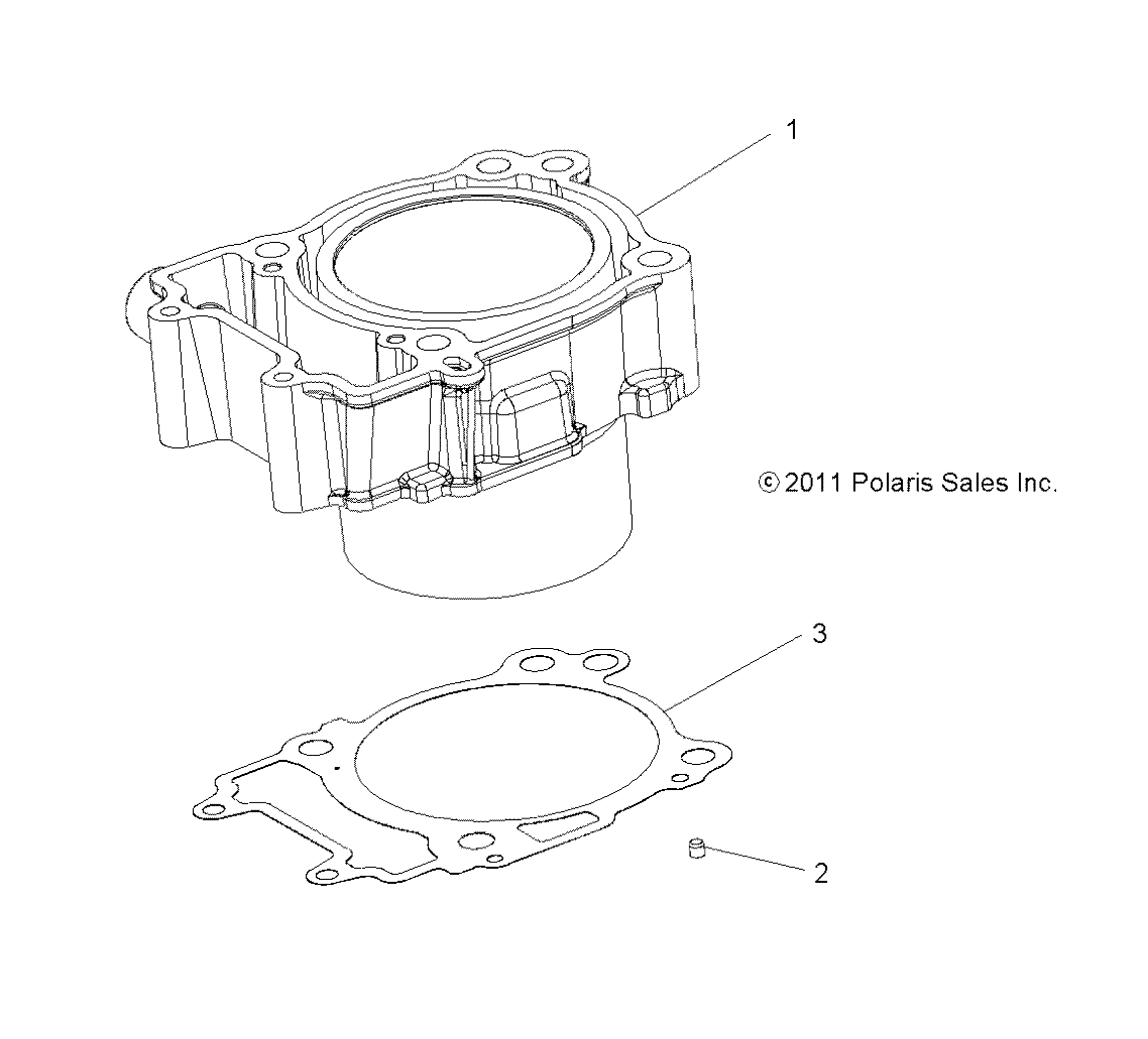 ENGINE, CYLINDER - R19RME57D7 (49RGRCYLINDER12RZR570)