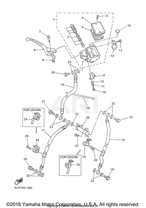 FRONT MASTER CYLINDER