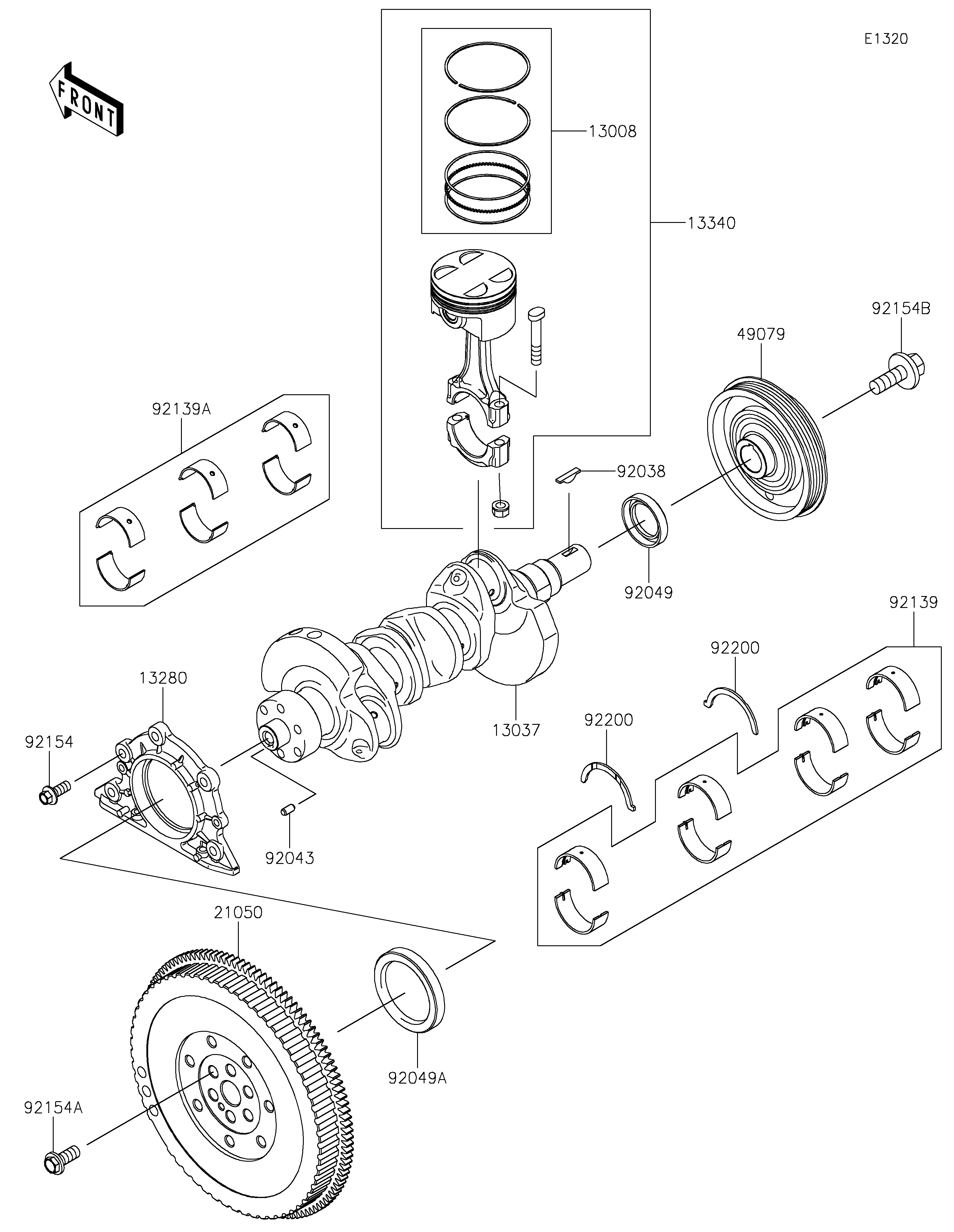 Crankshaft/Piston(s)