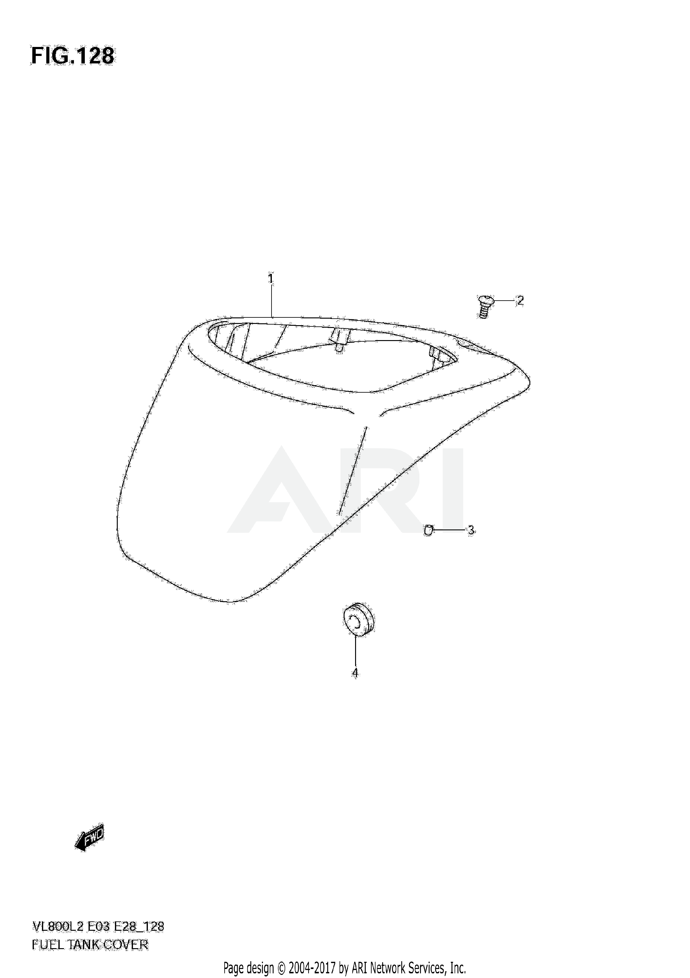 FUEL TANK COVER