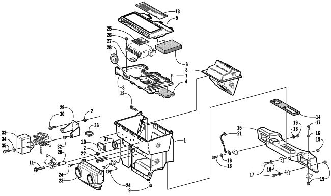 AIR SILENCER ASSEMBLY