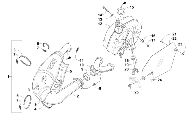 EXHAUST ASSEMBLY