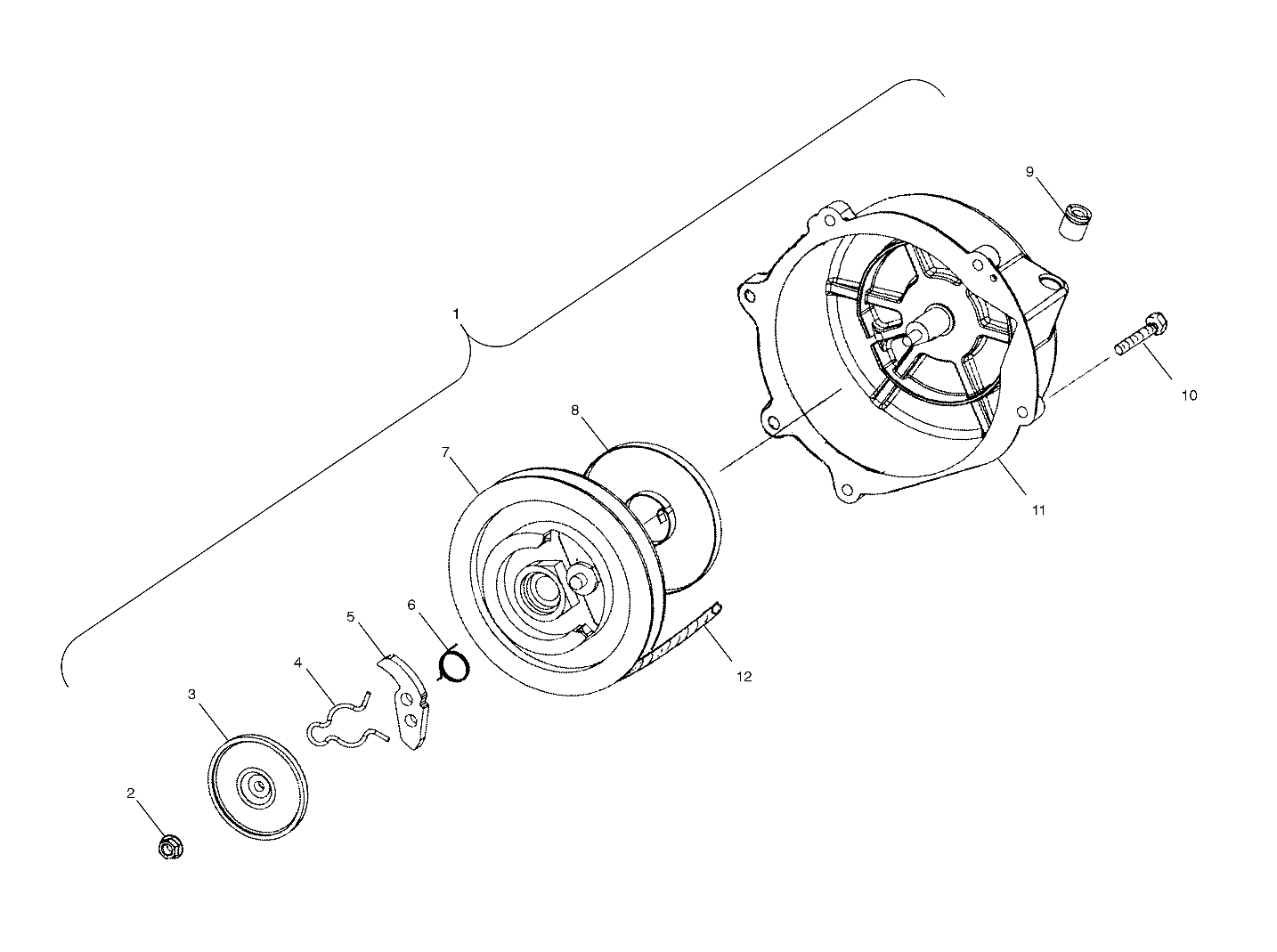 RECOIL STARTER - S03ND5CS (4977947794C14)