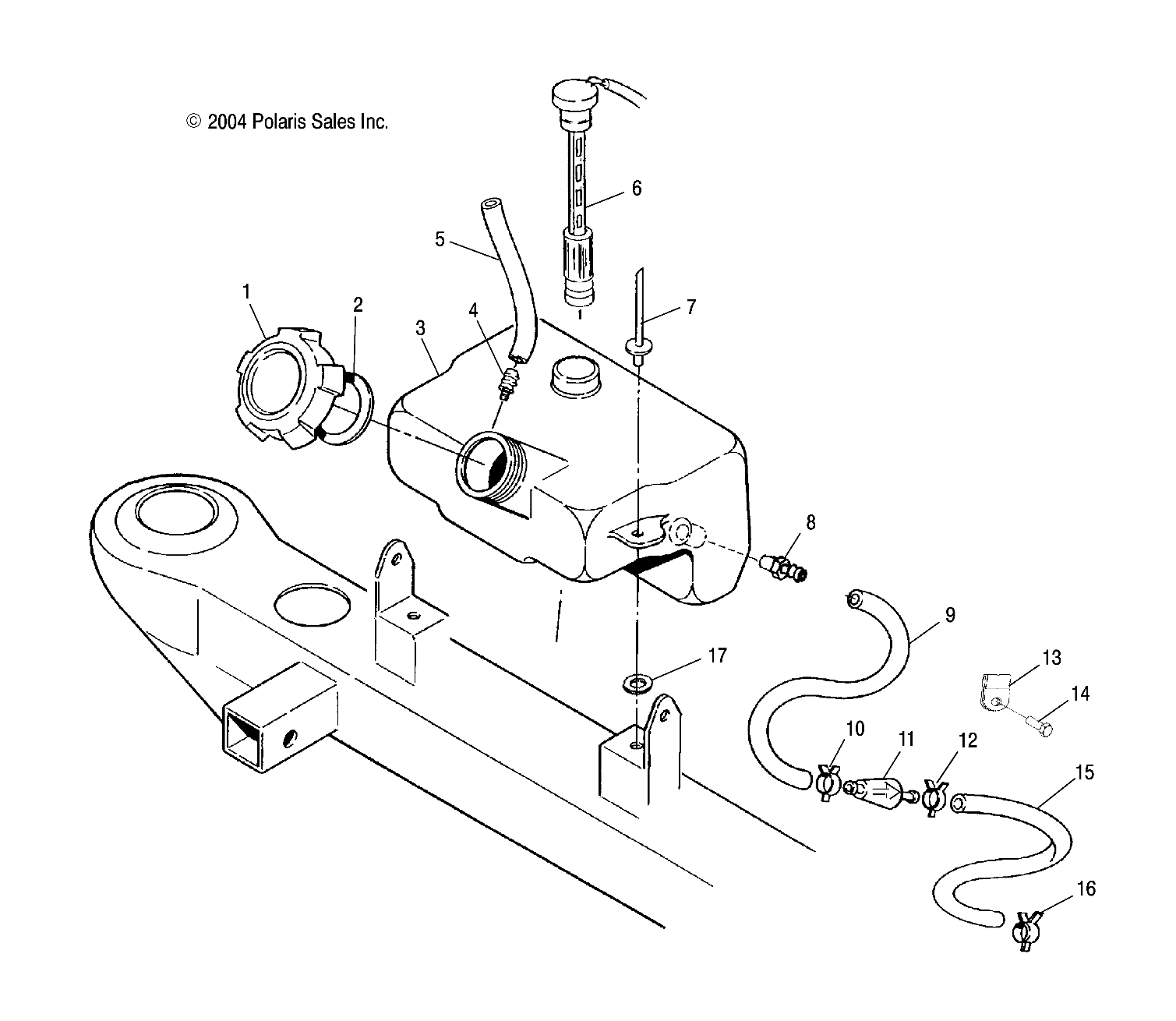 OIL TANK - A05BA25CA/CB (4994739473A12)