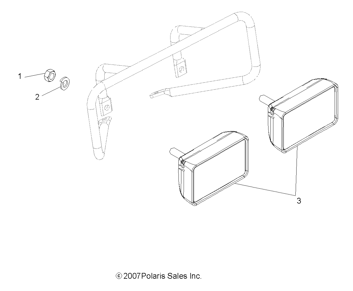 ELECTRICAL, HEADLIGHTS - A09BG50AA (49ATVHEADLIGHT08SCRAM)