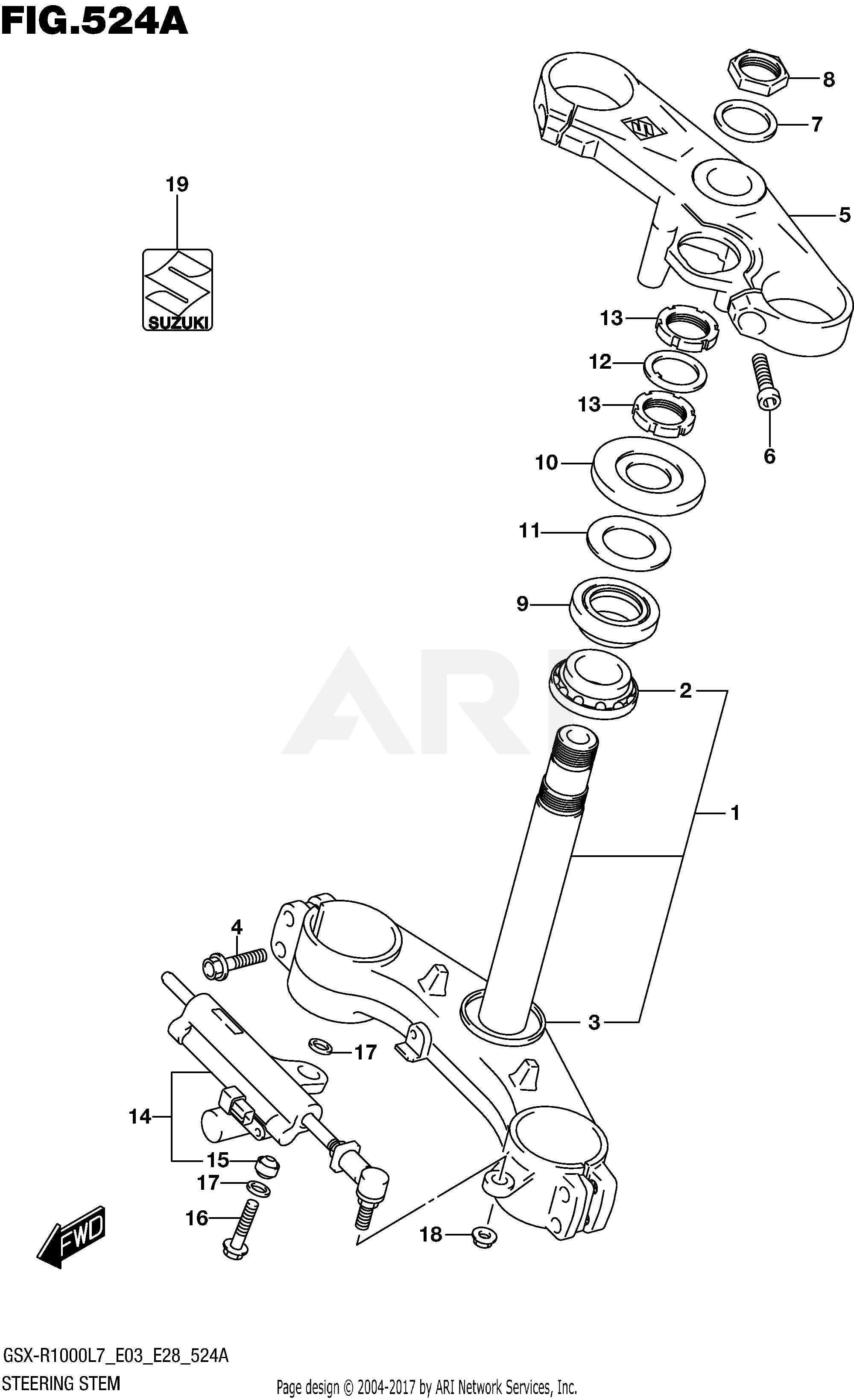 STEERING STEM