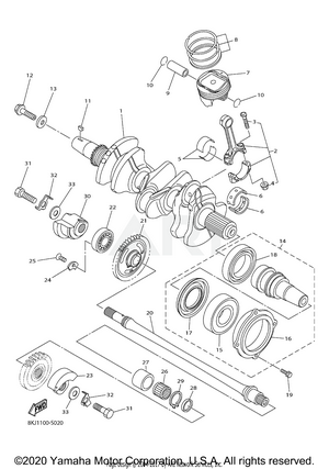 CRANKSHAFT & PISTON