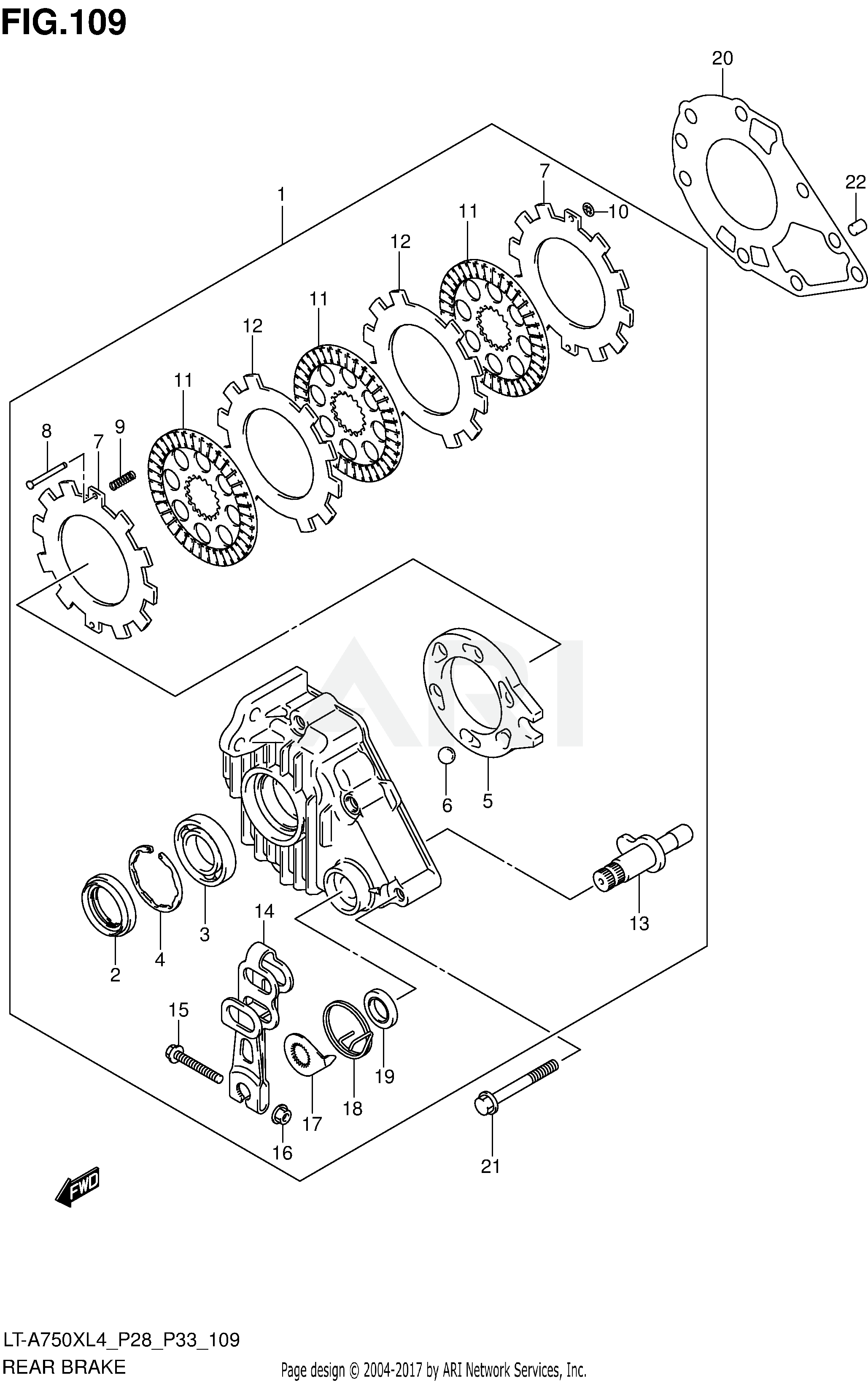 REAR BRAKE