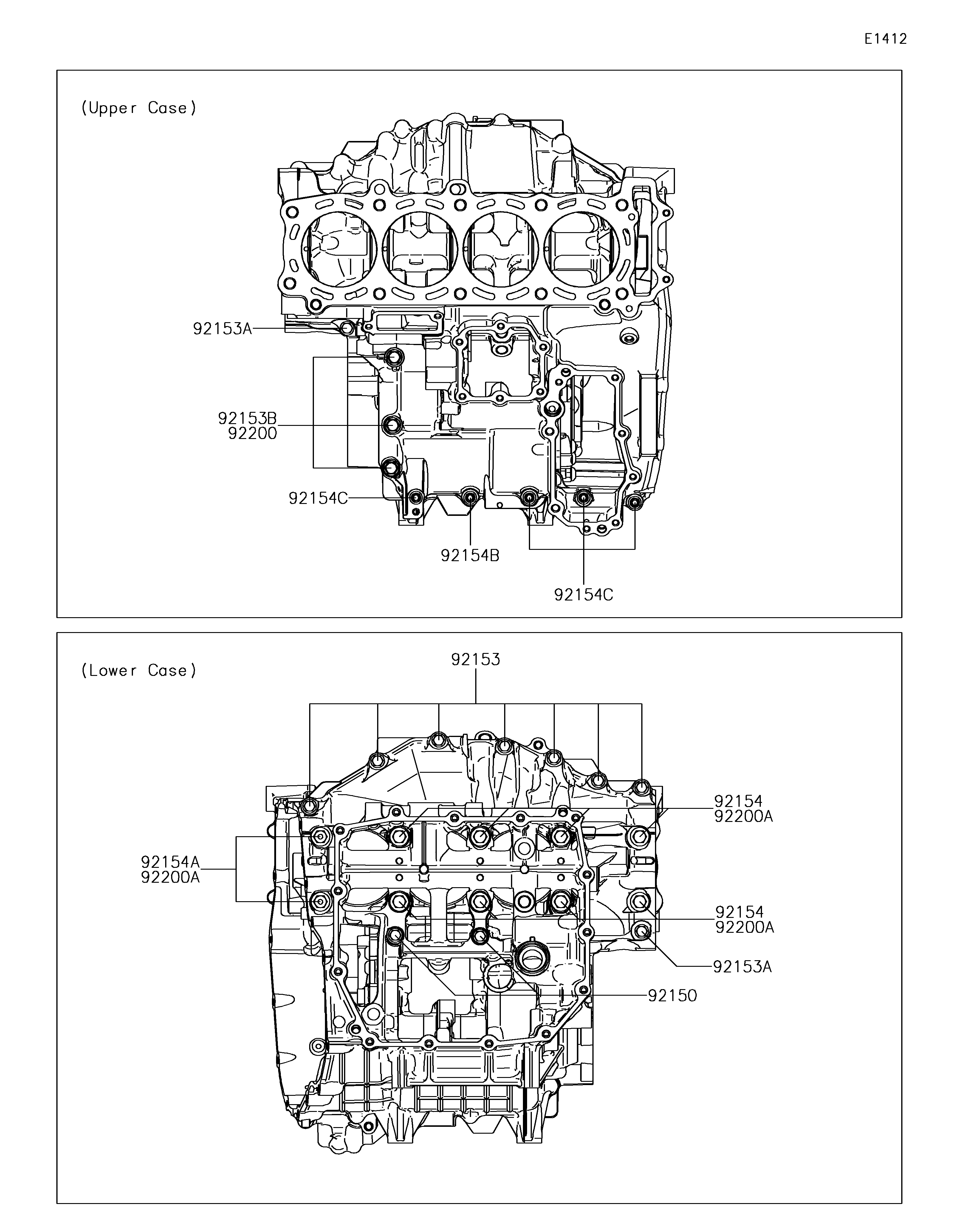 Crankcase Bolt Pattern