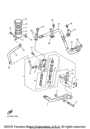 REAR MASTER CYLINDER