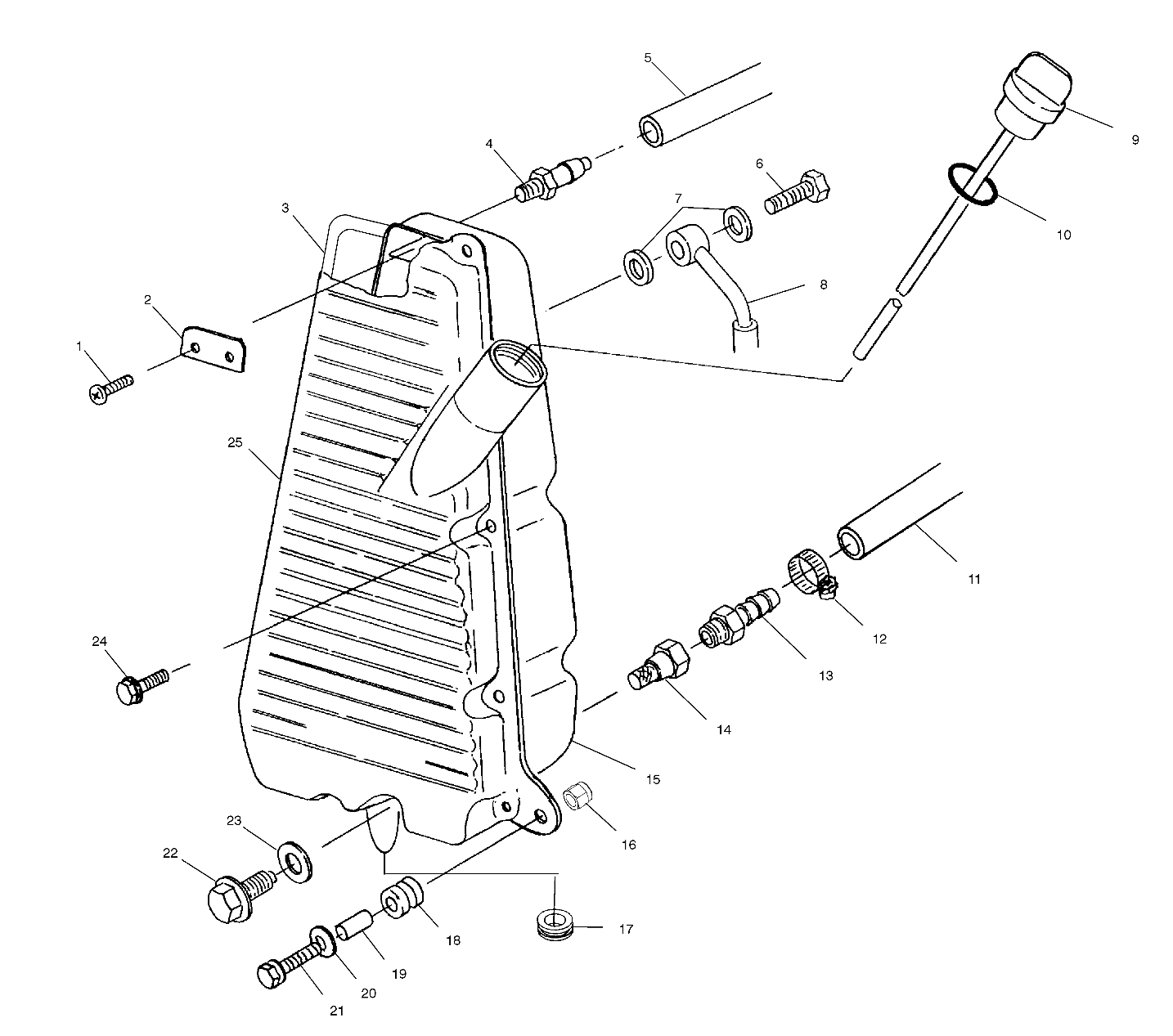 OIL TANK - A01CL50AA (4964586458A012)