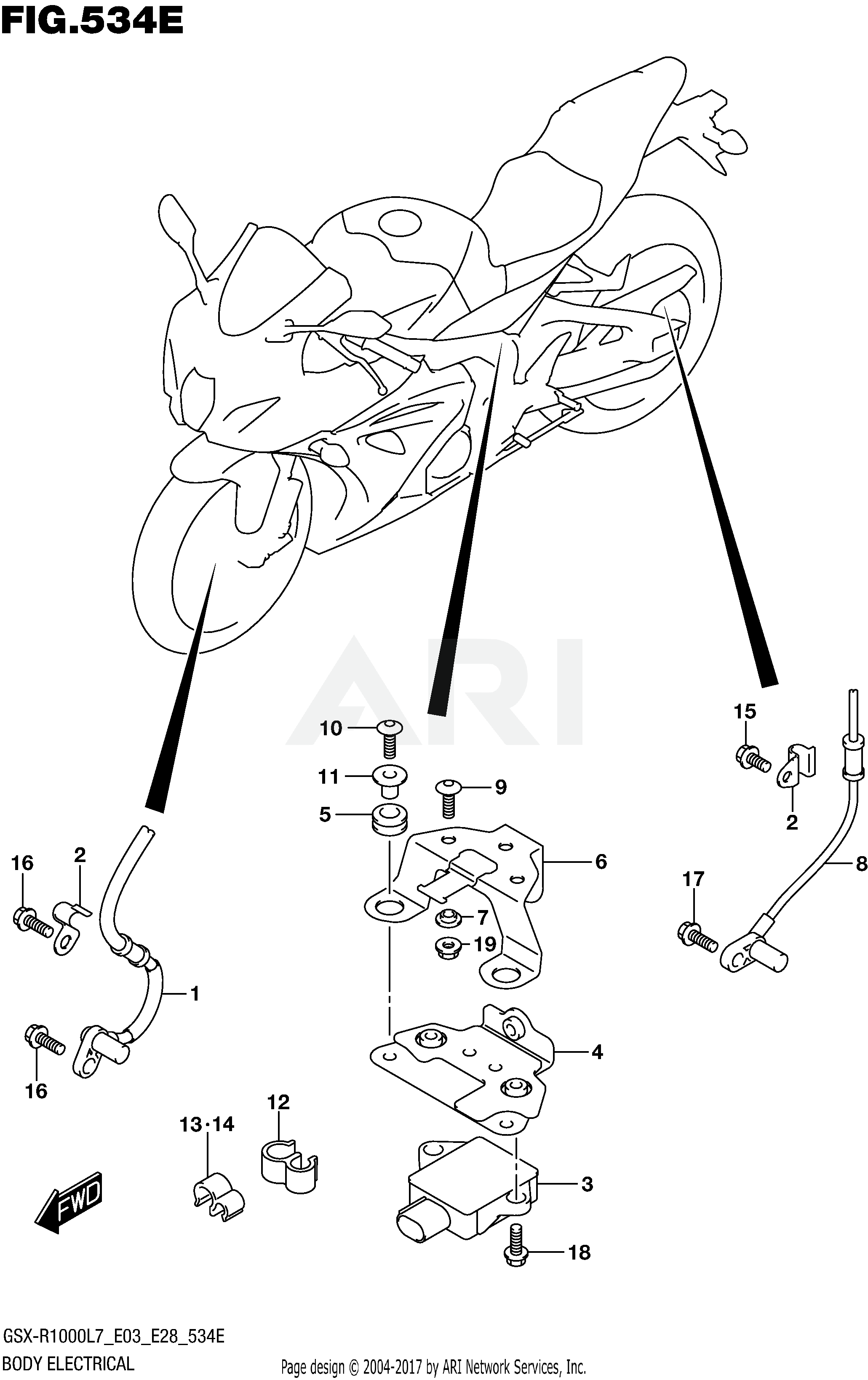 BODY ELECTRICAL (GSX-R1000AL7 E28)