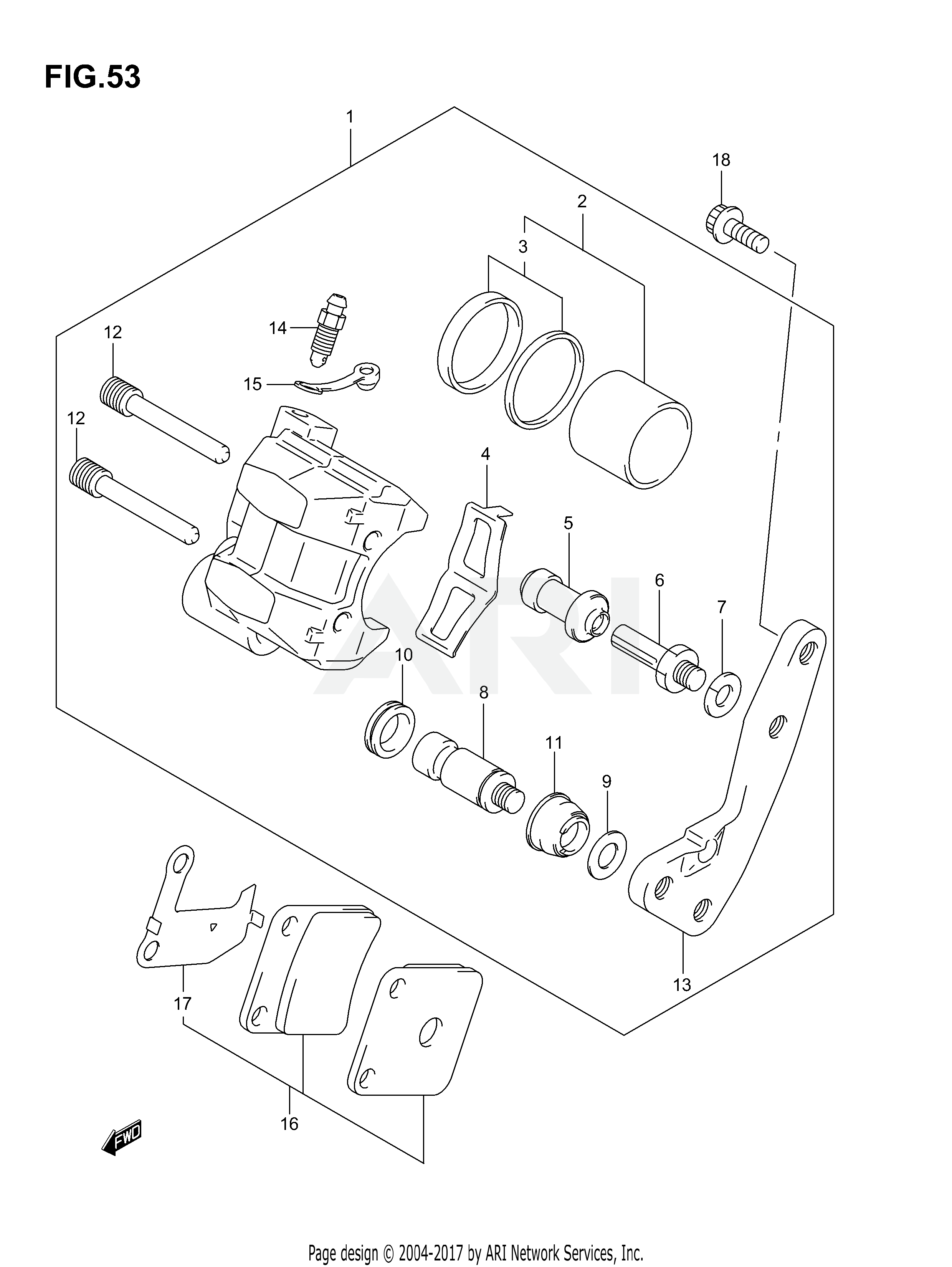 FRONT CALIPER