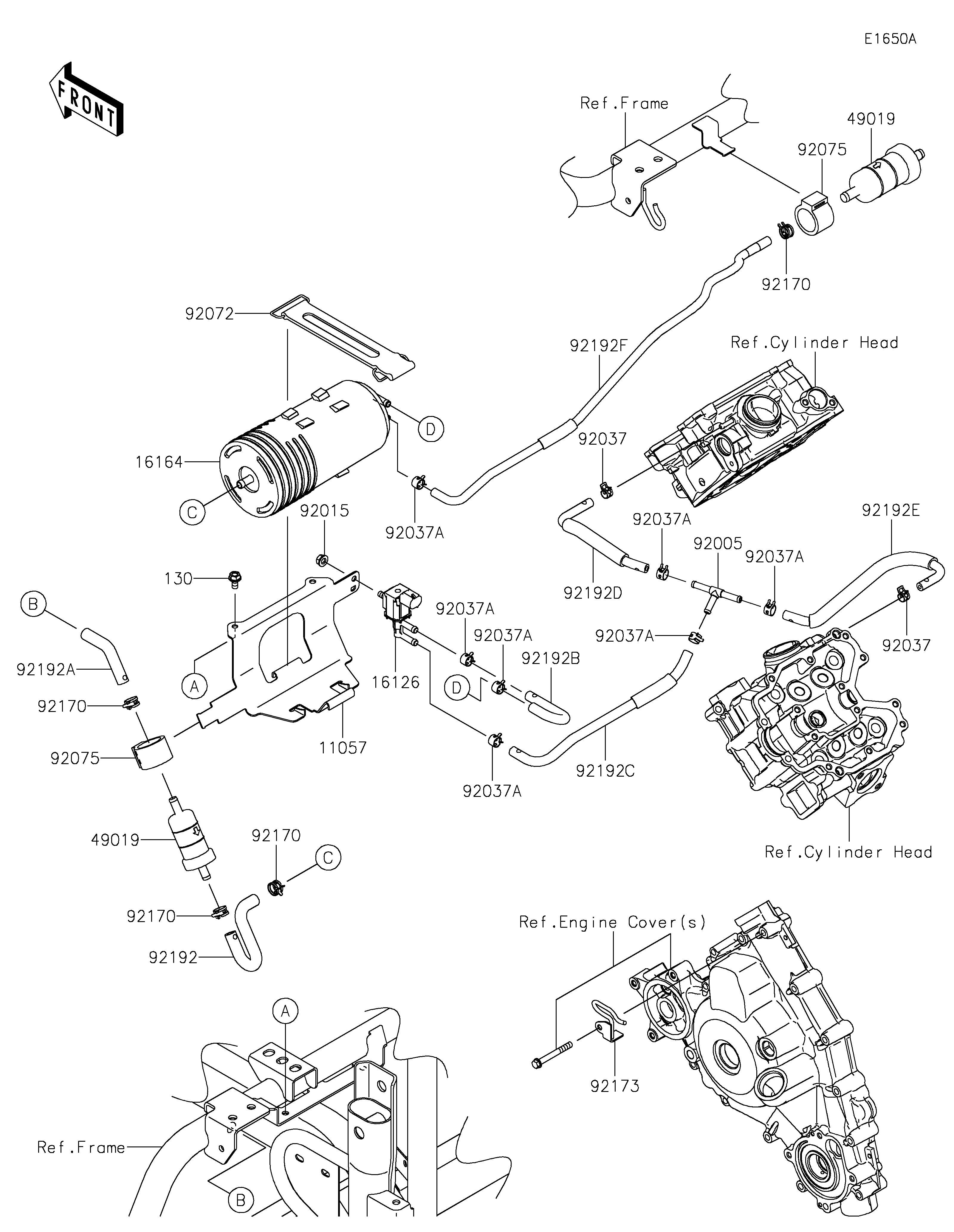 Fuel Evaporative System(FLF)(CA)