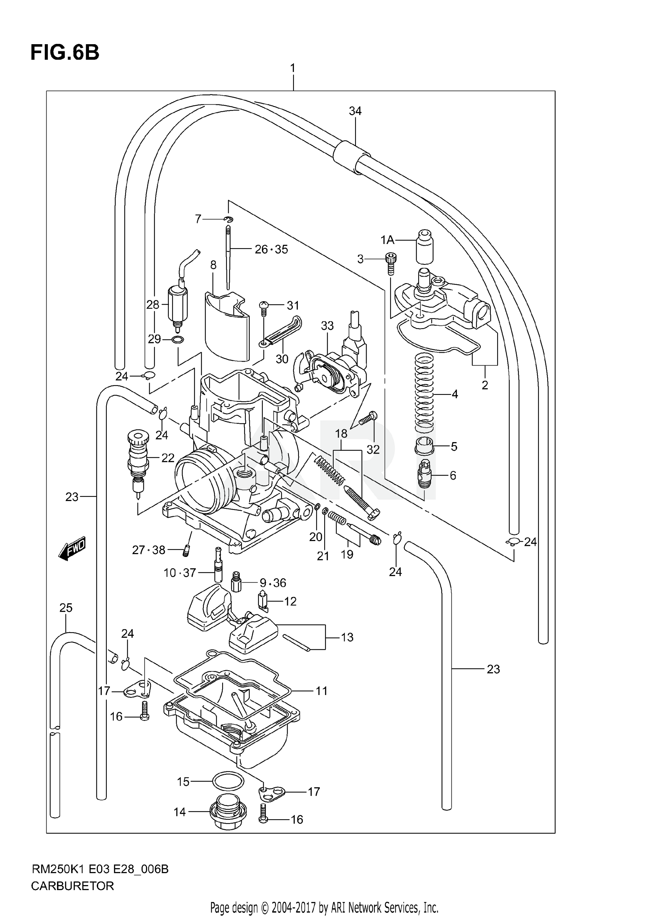 CARBURETOR (MODEL K3)