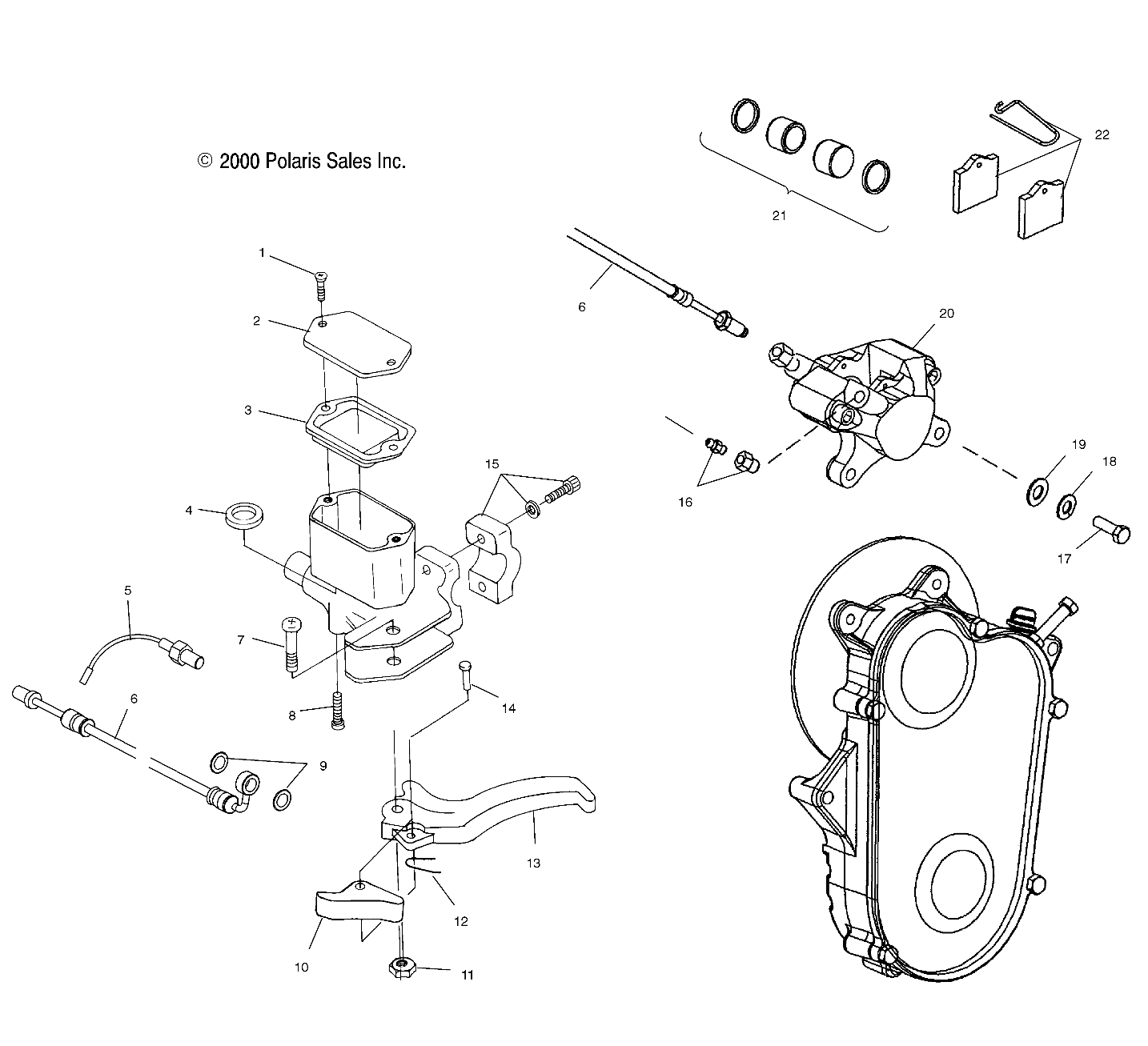 BRAKE - S01NX4CS (4961676167A012)