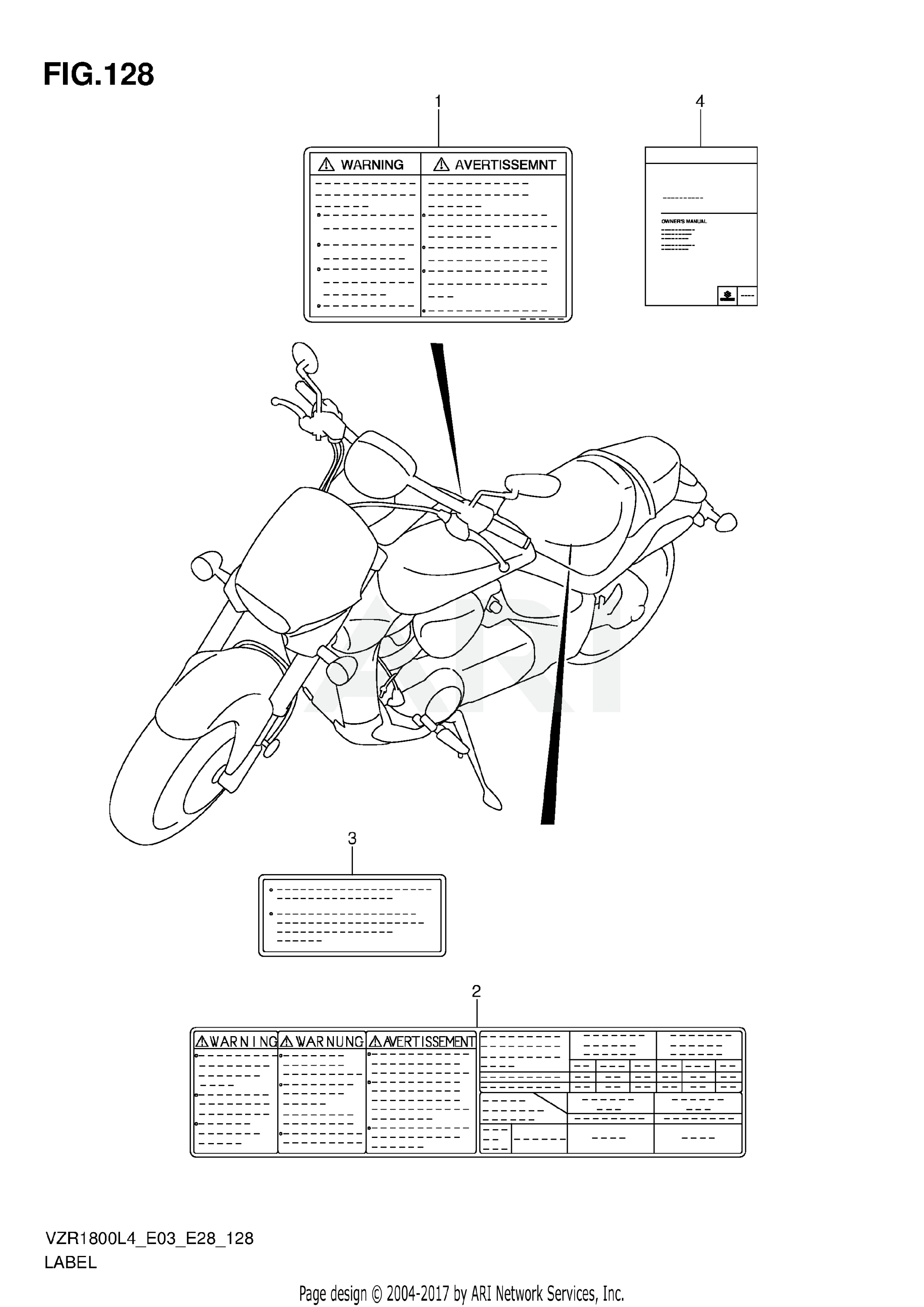 LABEL (VZR1800L4 E28)