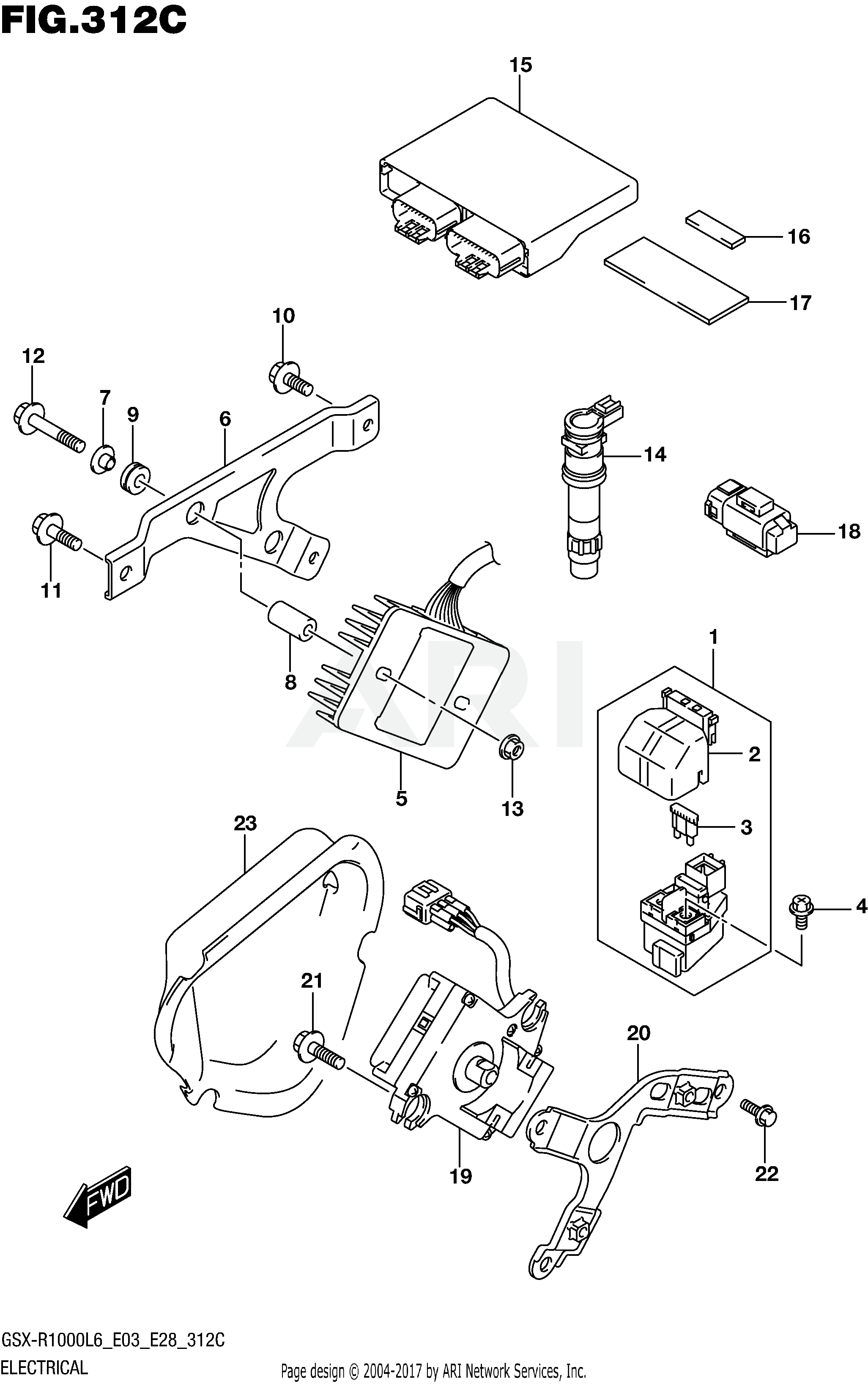 ELECTRICAL (GSX-R1000L6 E33)