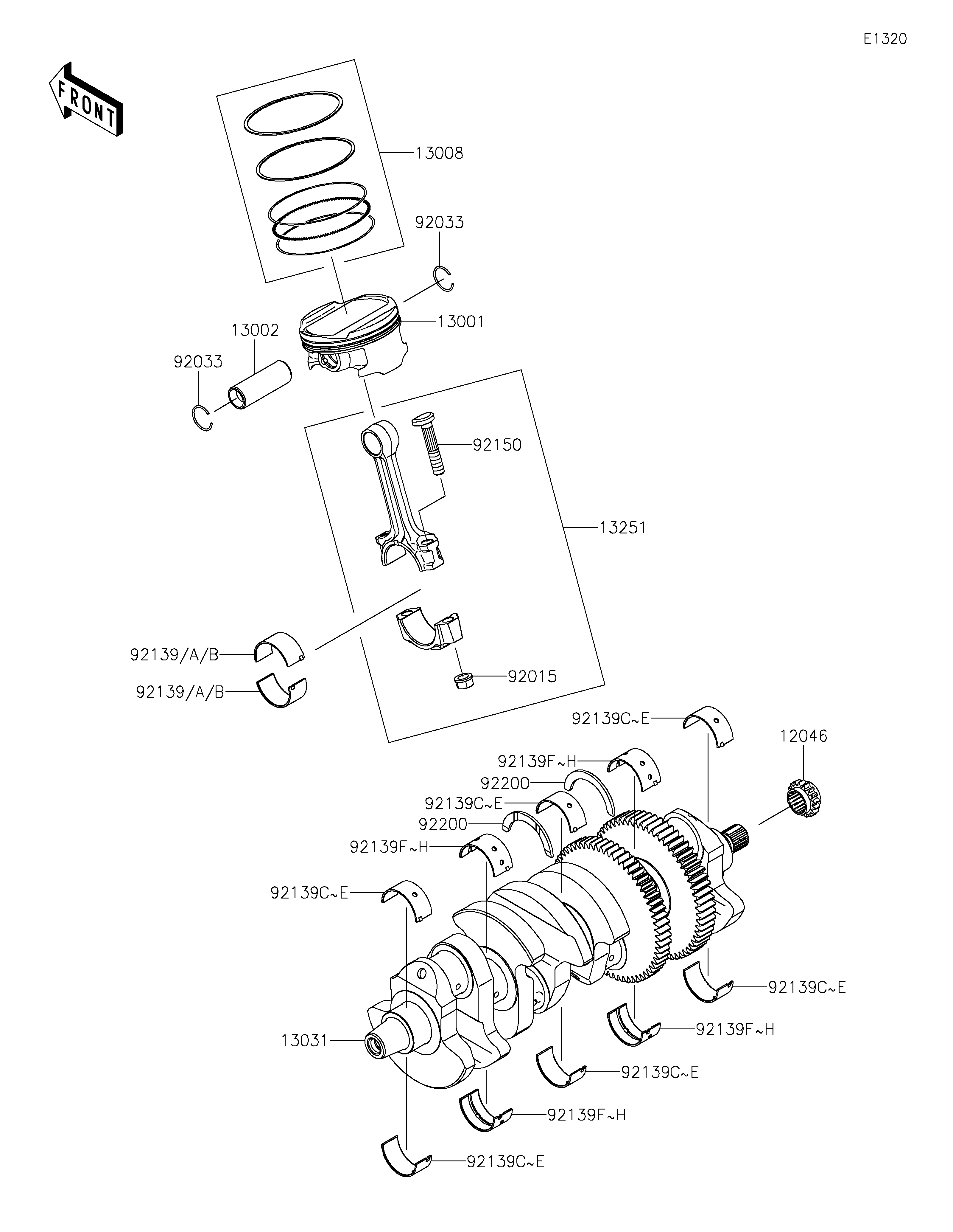 Crankshaft/Piston(s)