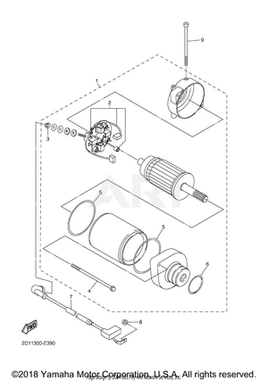 STARTING MOTOR