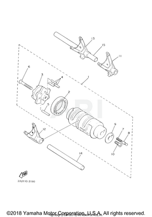 SHIFT CAM FORK