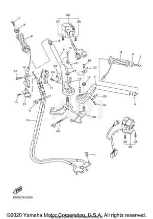 STEERING HANDLE CABLE