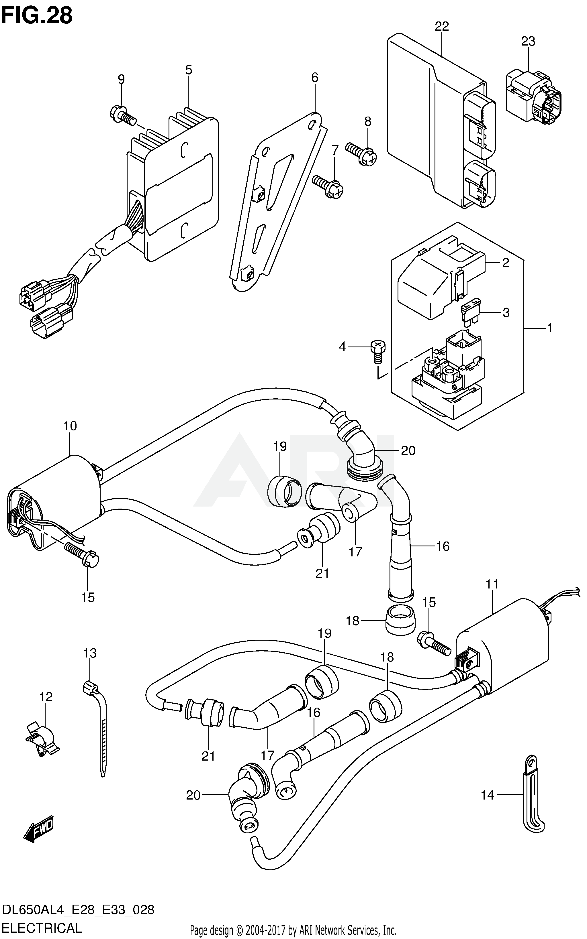 ELECTRICAL (DL650AL4 E33)