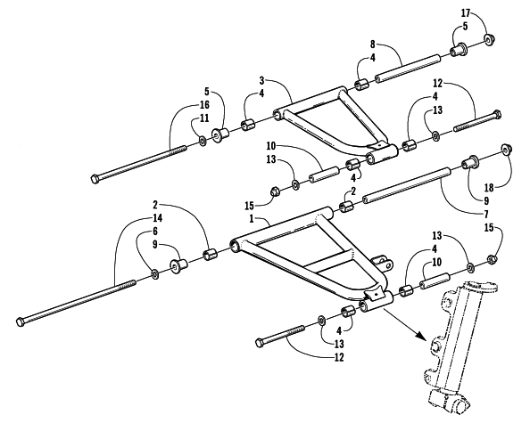 A-ARM ASSEMBLY