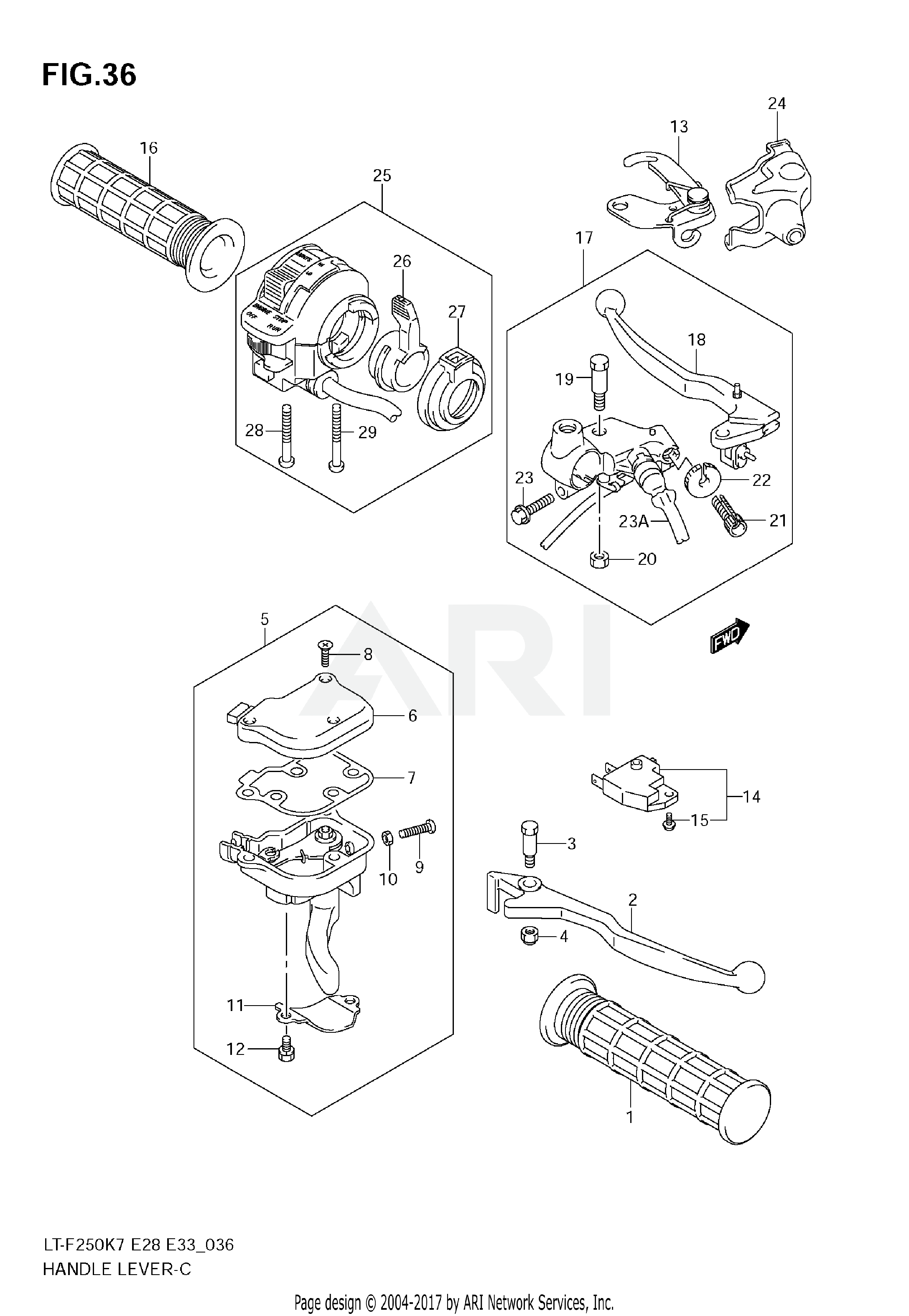 HANDLE LEVER