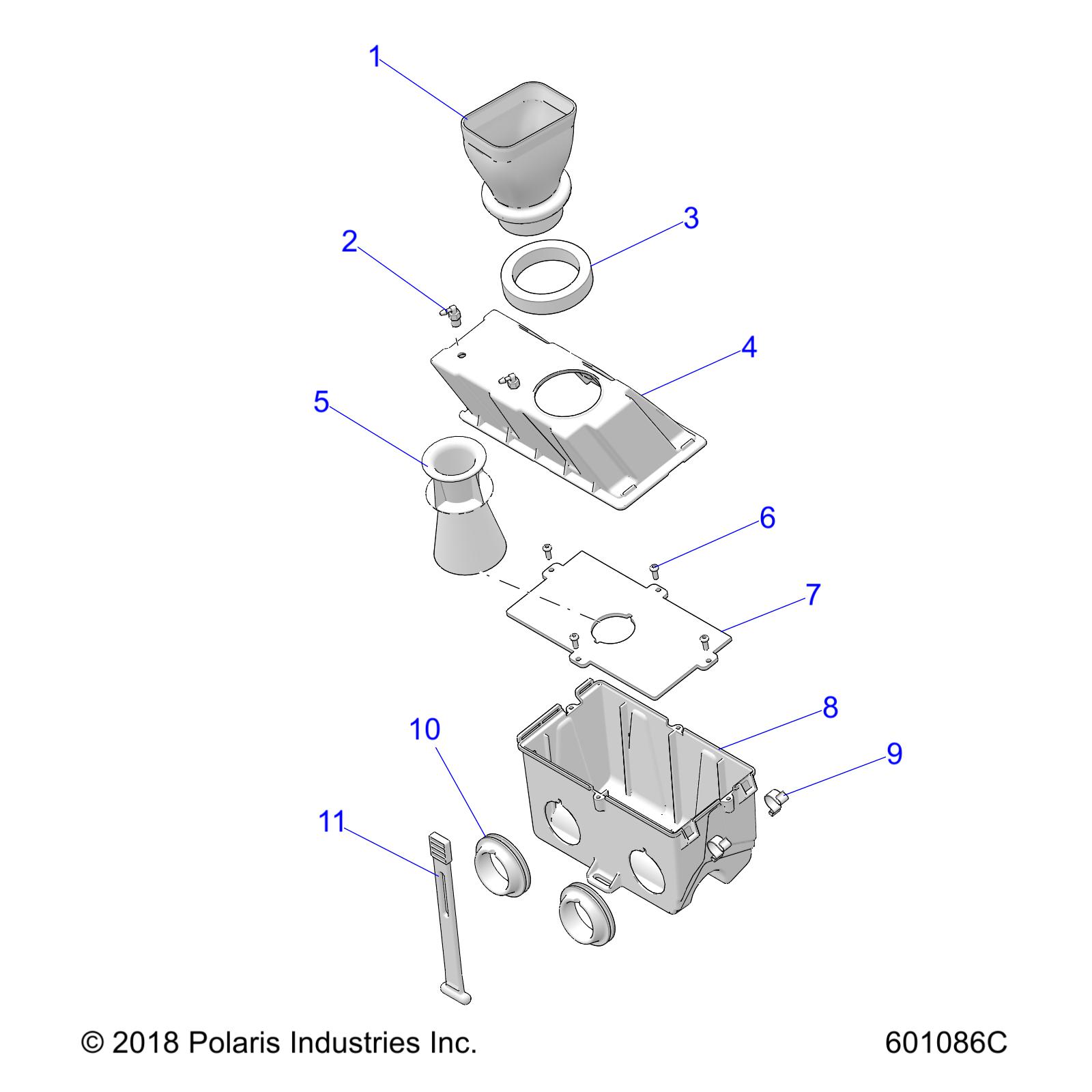 ENGINE, AIR BOX - S20CED5BSL/BSU (601086C)